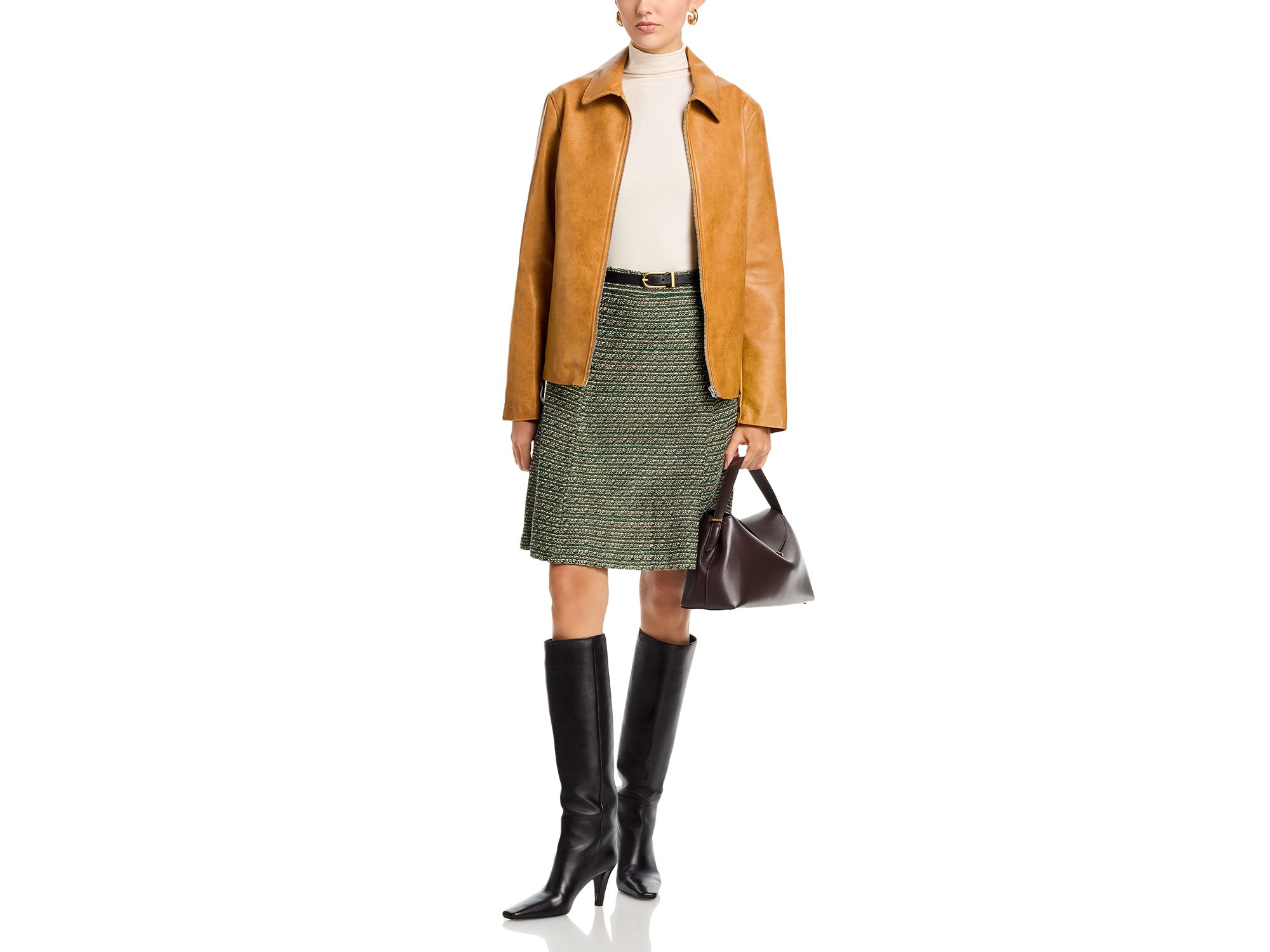 Tweed Knit Skirt — Image 4