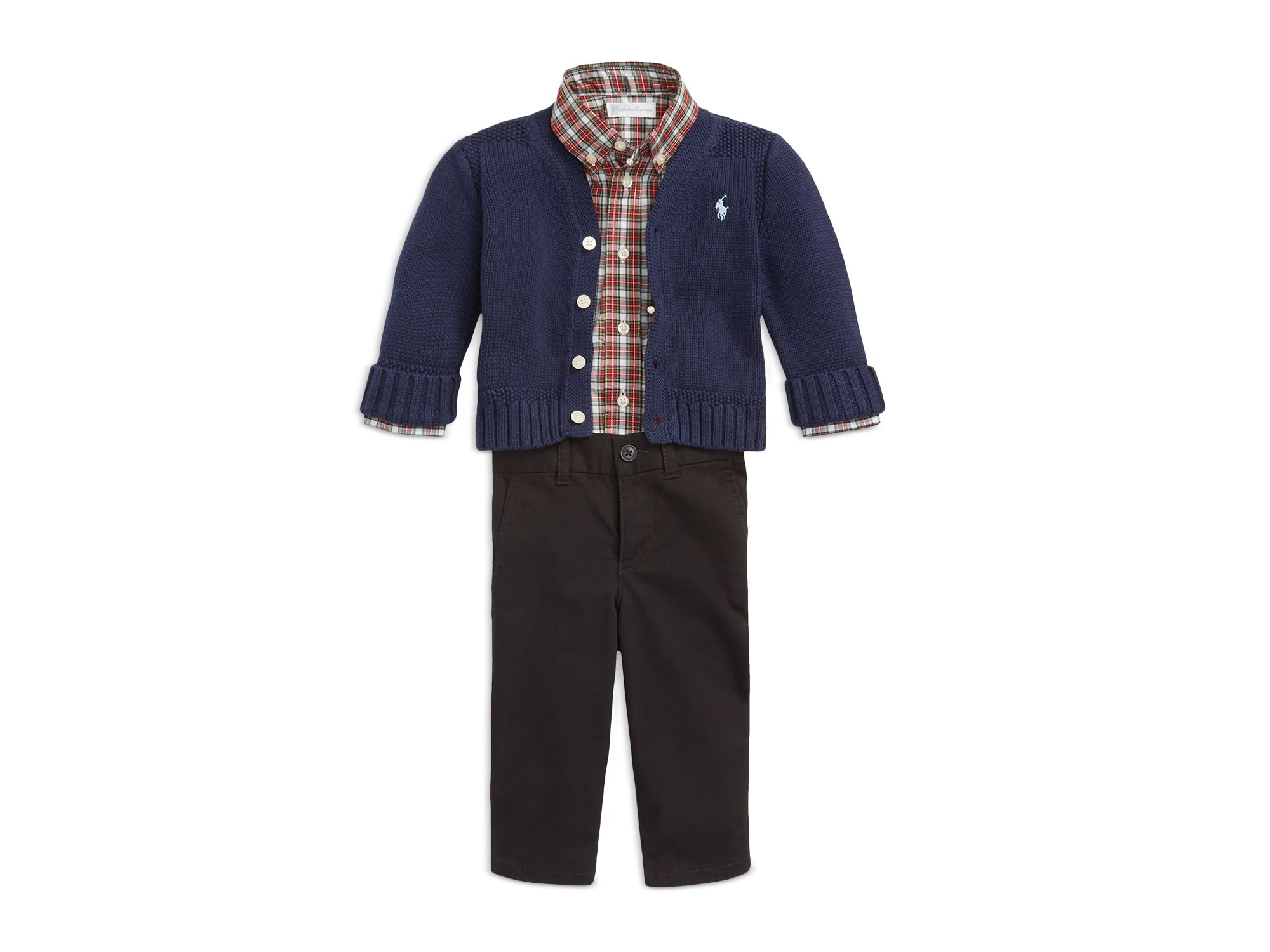 Boys' Combed Cotton Sweater - Baby — Image 5
