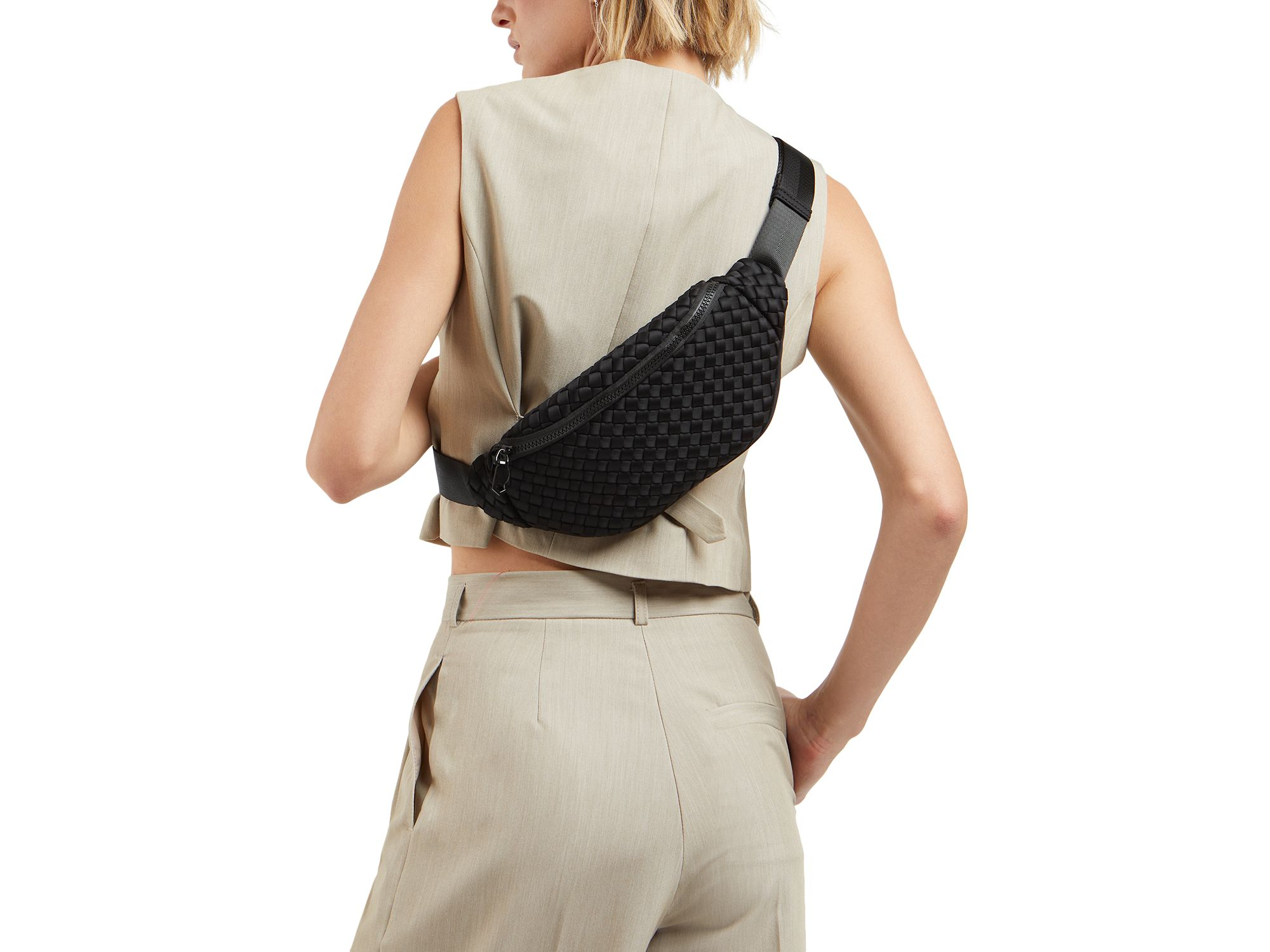 Aim High Medium Woven Neoprene Belt Bag — Image 3