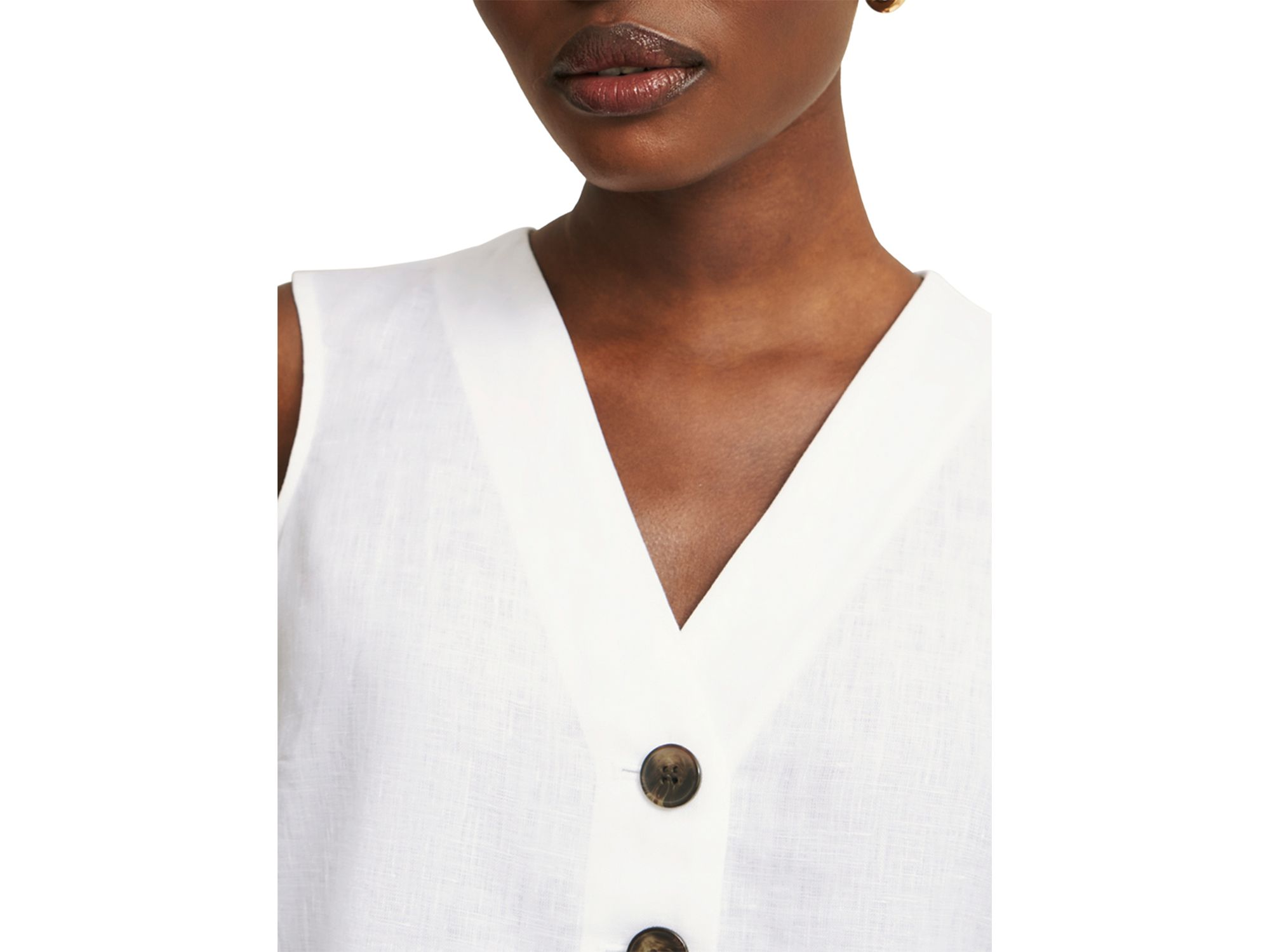 Kaylee Linen Top — Image 3