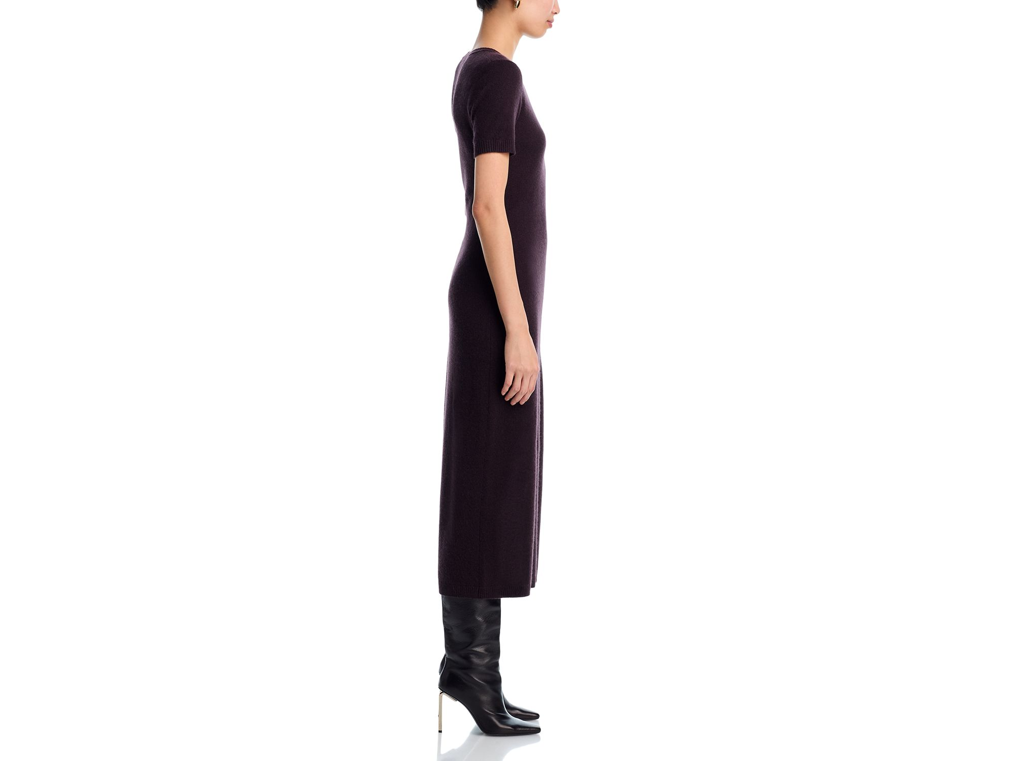 100% Cashmere Midi Dress - Exclusive — Image 5