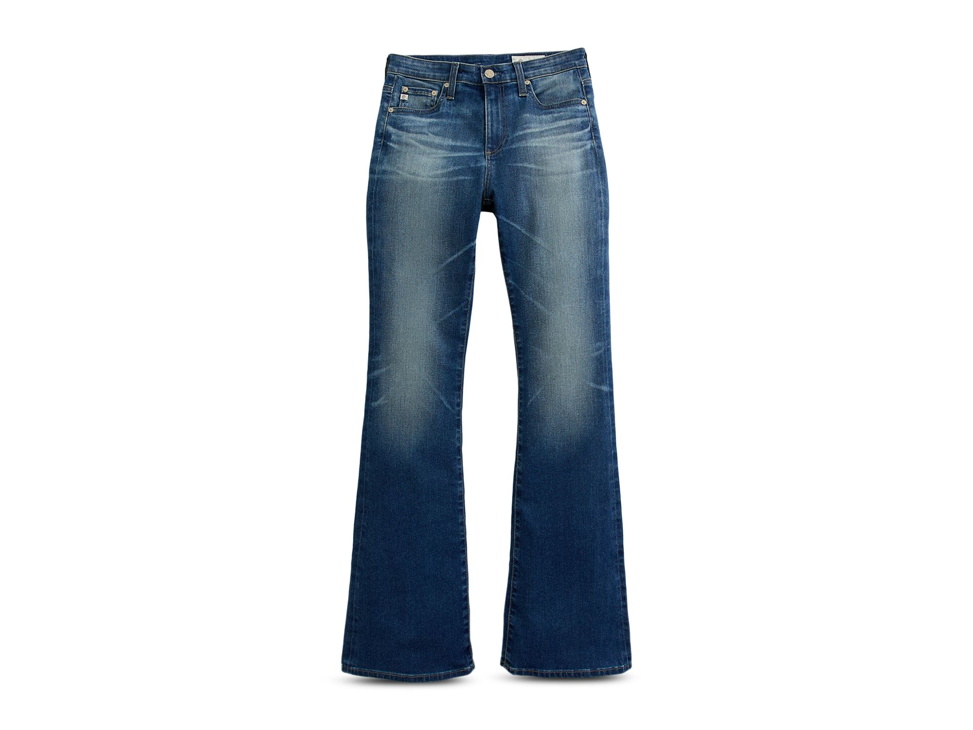 Farrah Mid Rise Bootcut Jeans in 9 Years Enhancement — Image 4