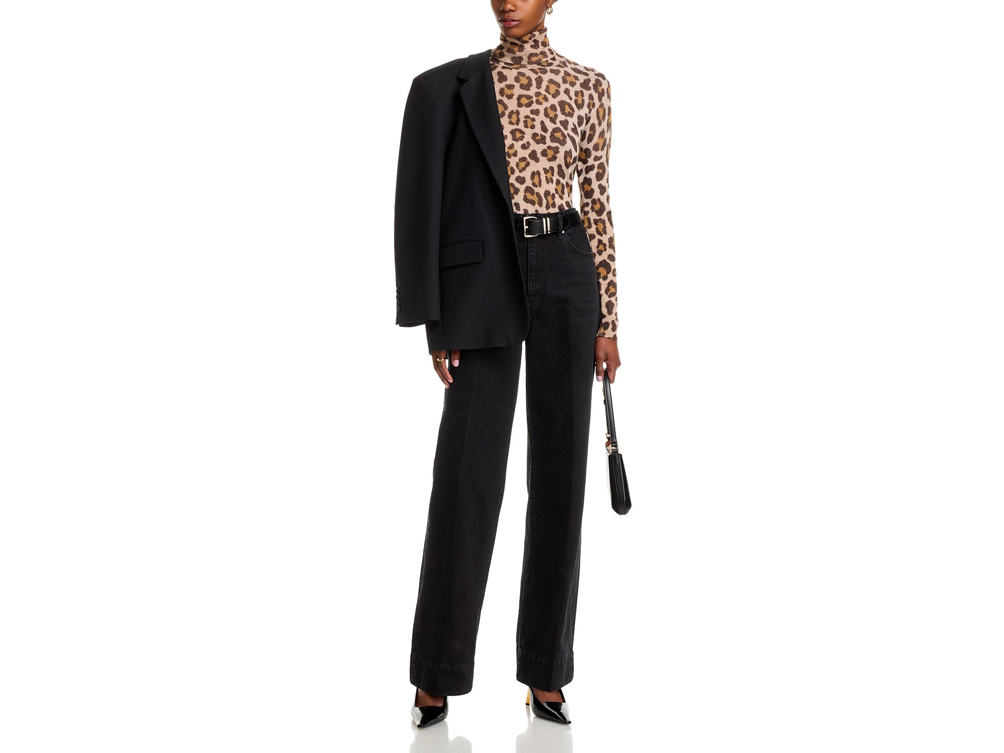 Animal Printed Turtleneck Sweater - Exclusive — Image 4