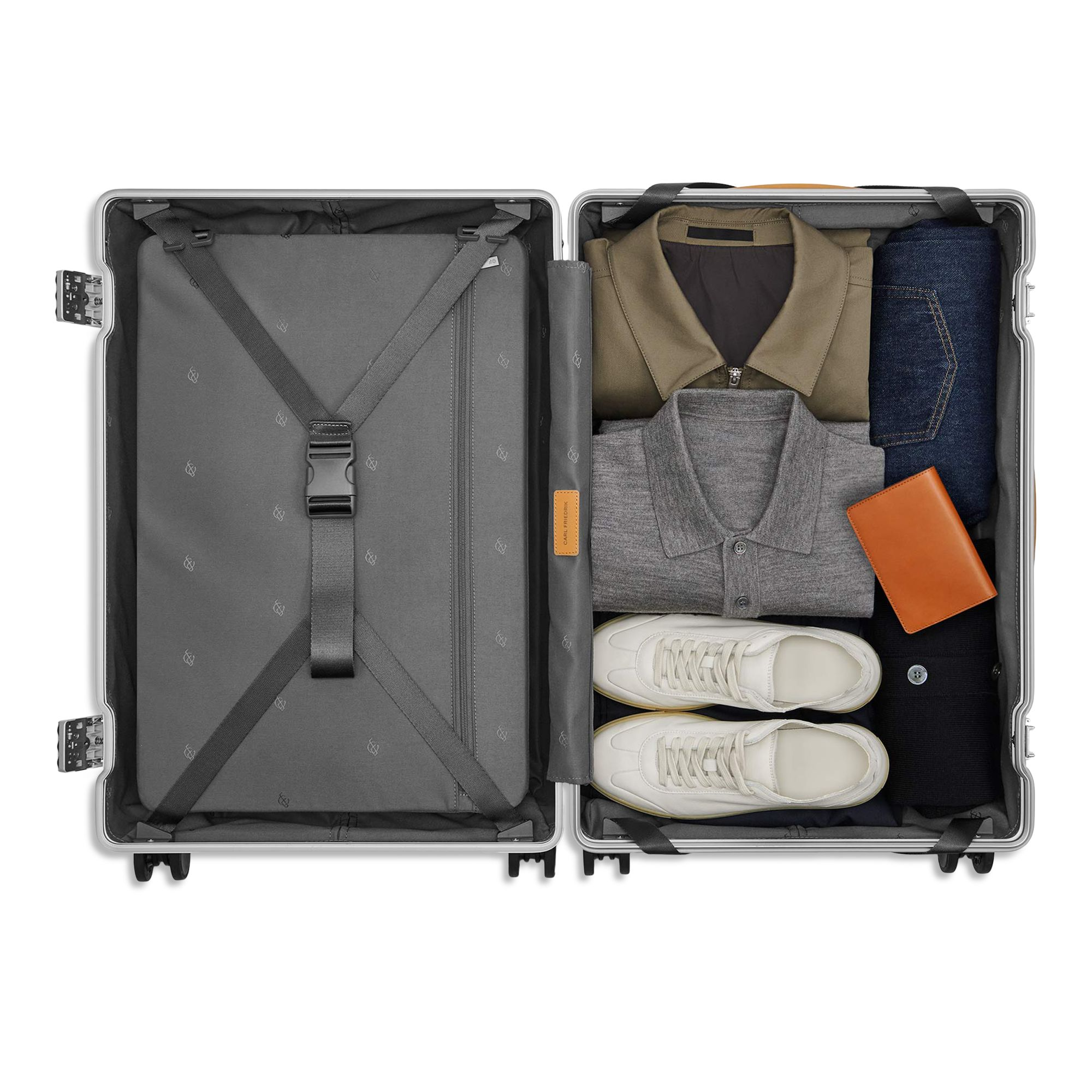 The Medium Check-In Wheeled Suitcase — Image 3