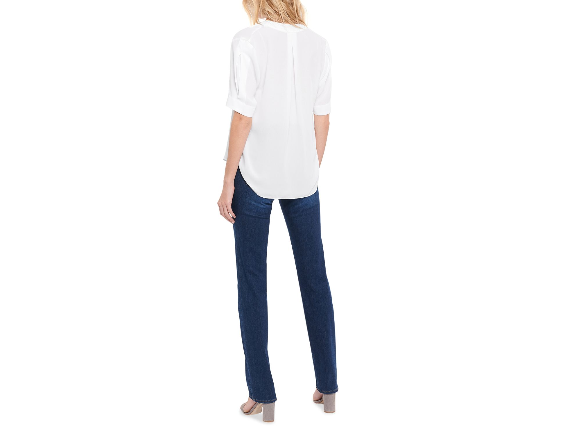 Charming Oversized V-Neck Top — Image 6