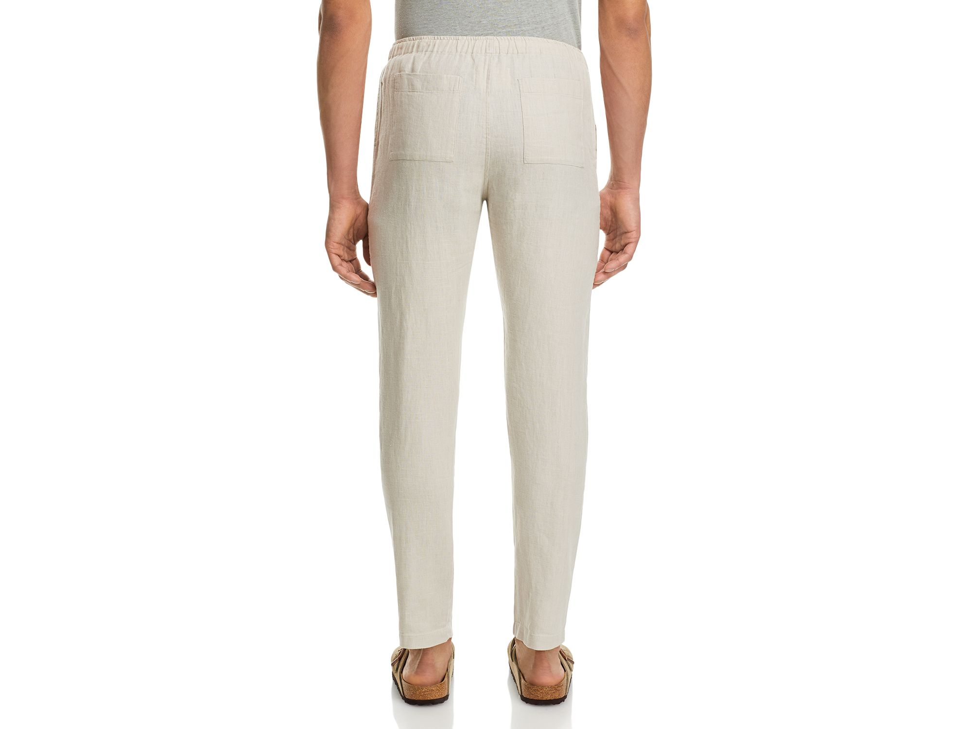 Bo Linen Regular Fit Drawstring Pants — Image 6