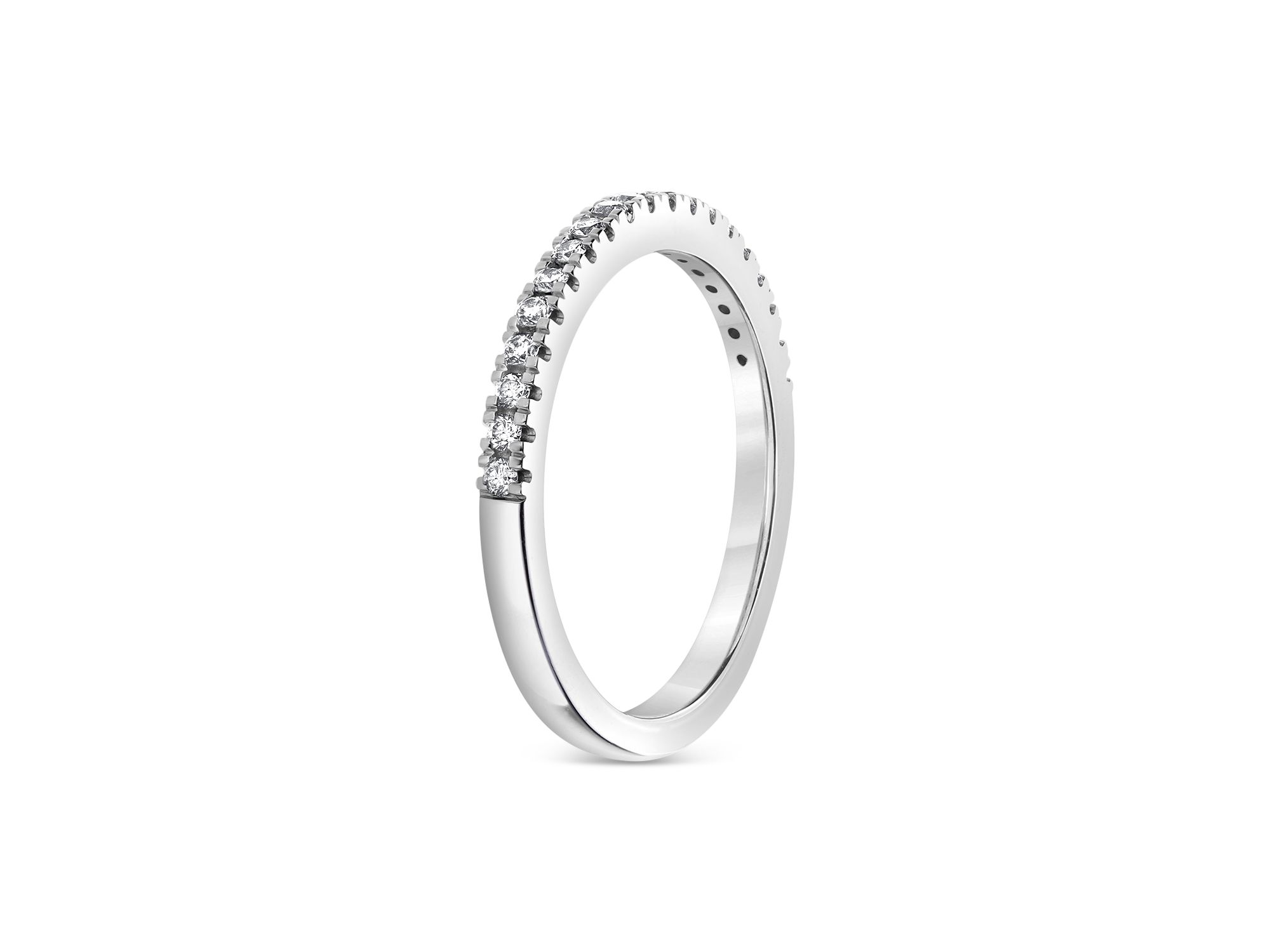 Certified Lab Grown Diamond Oval & Round Cut Bridal Set in 18K White Gold, 4.50 tcw — Image 4