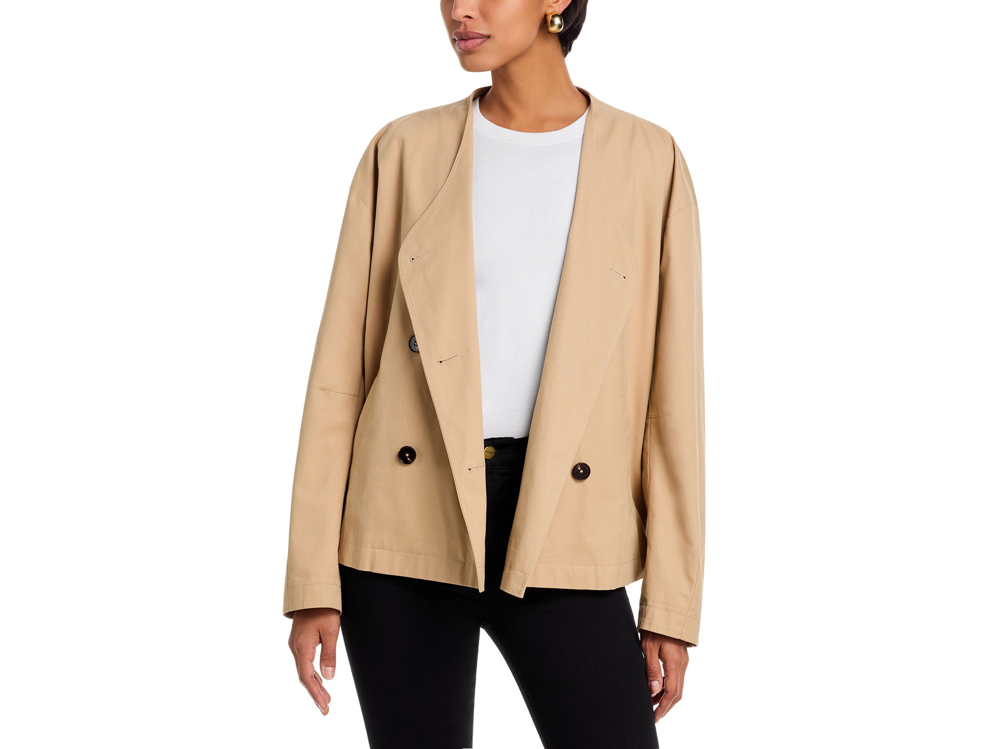 Double Breasted Trench Coat — Image 3