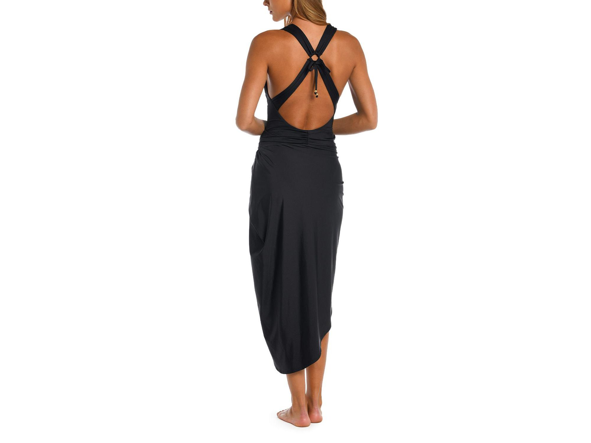 Solid Convertible Faux Wrap — Image 6