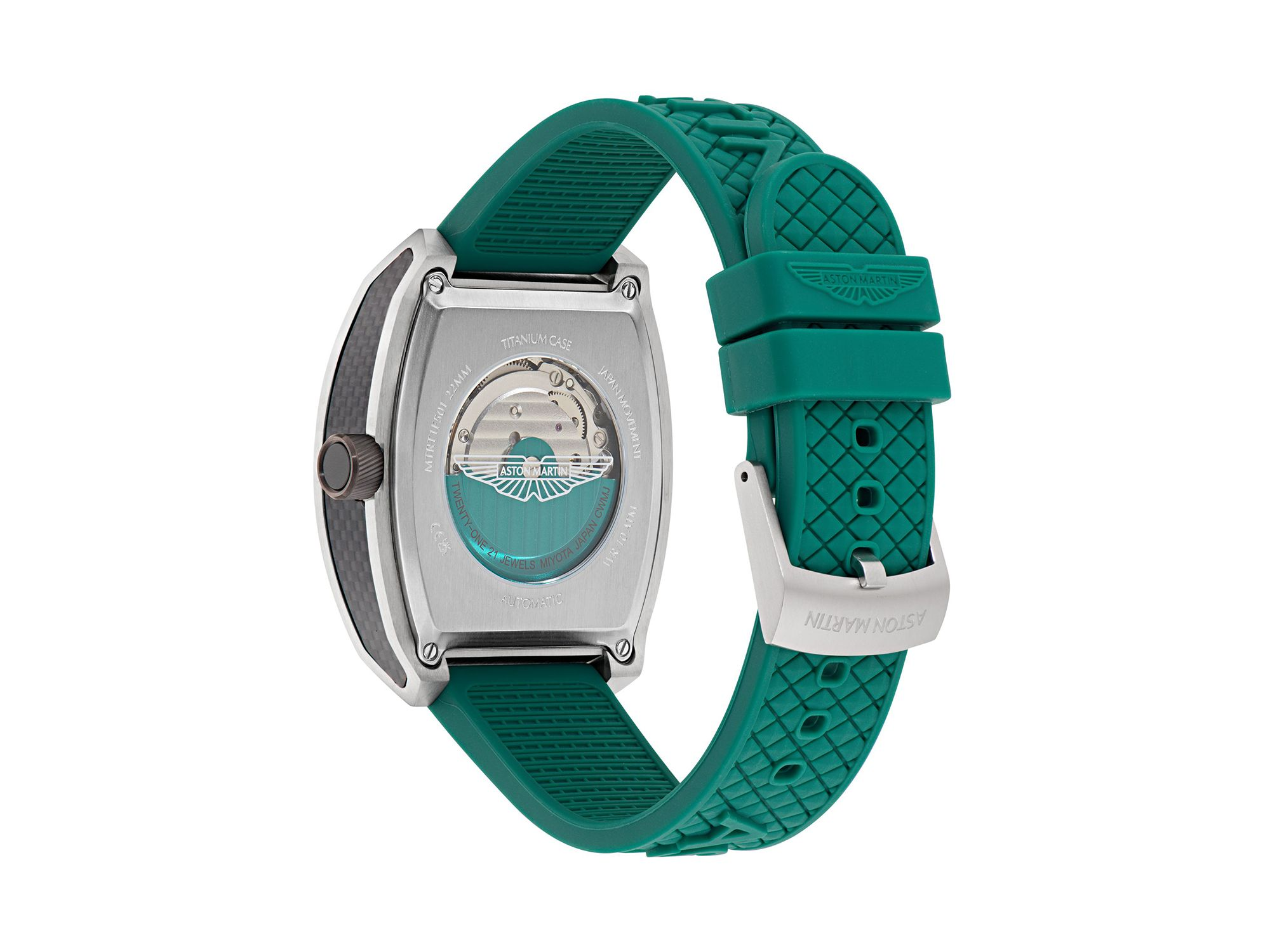 TRG Automatic Silicone Watch, 41mm — Image 3
