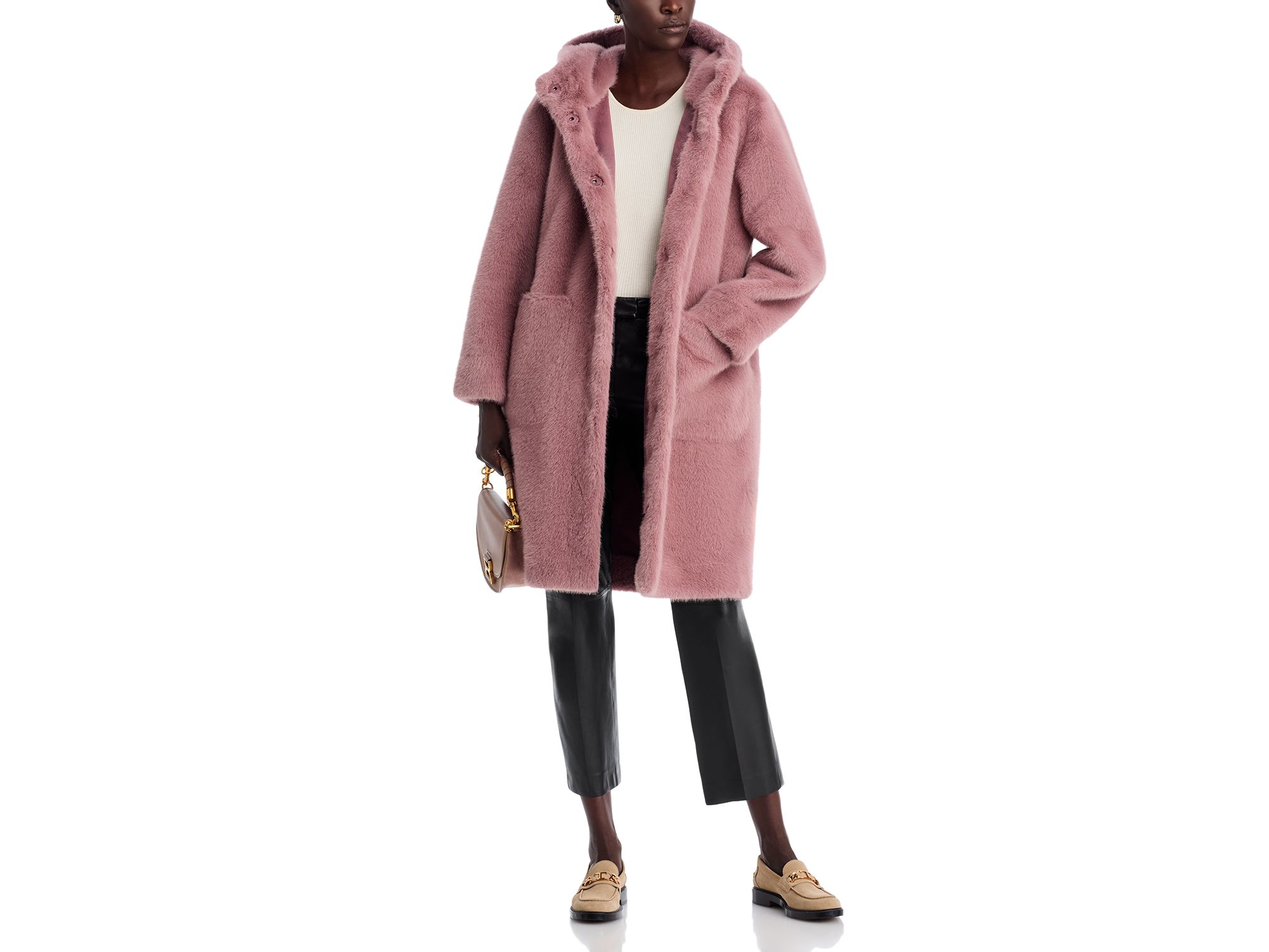Iggy Faux Fur Coat — Image 3