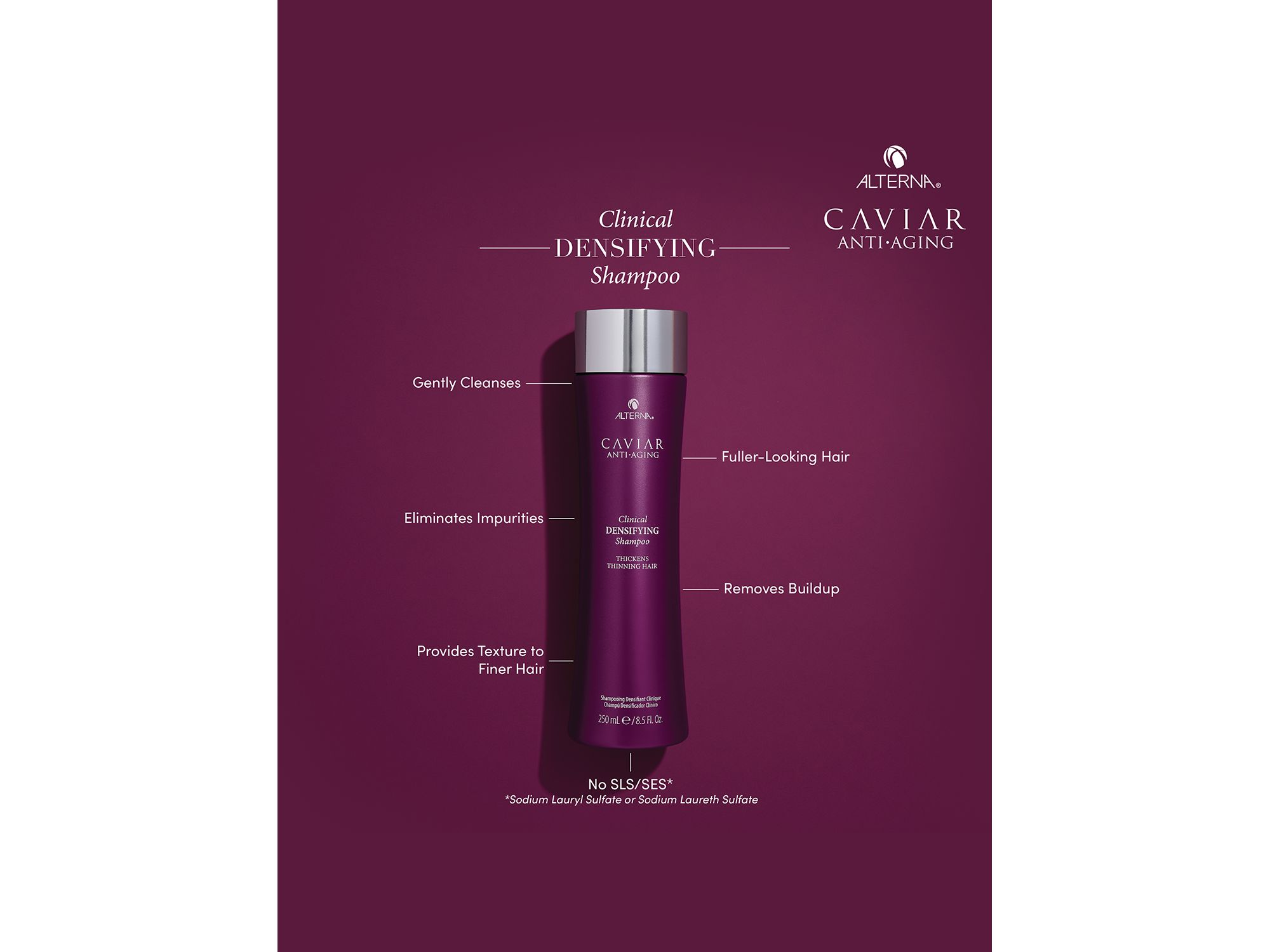 Caviar Anti-Aging Clinical Densifying Shampoo 8.5 oz. — Image 5