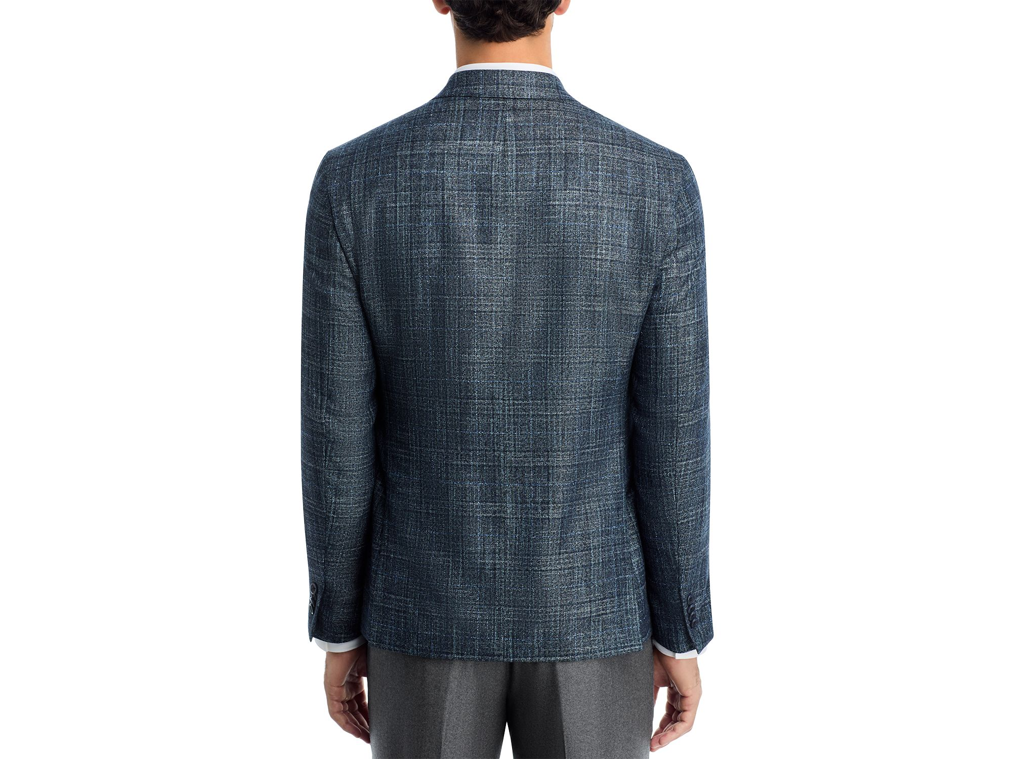 Tonal Plaid Regular Fit Sport Coat - Exclusive — Image 3