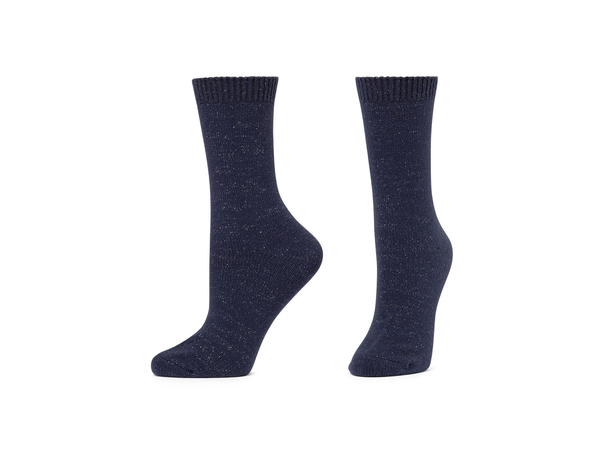 Sparkle Marled Crew Socks, Pack of 2 — Image 3