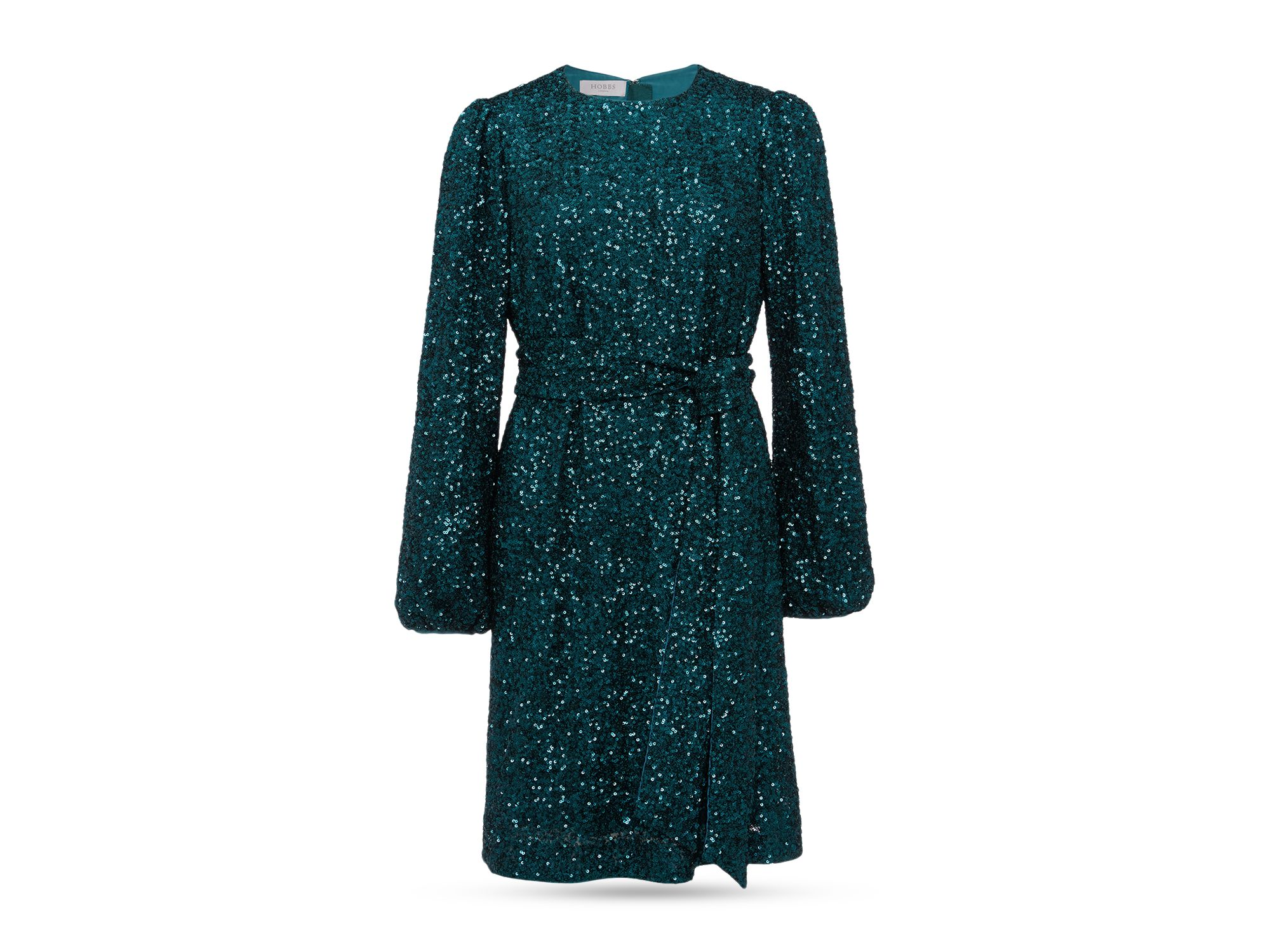 Bette Tie-Waist Sequin Dress — Image 7