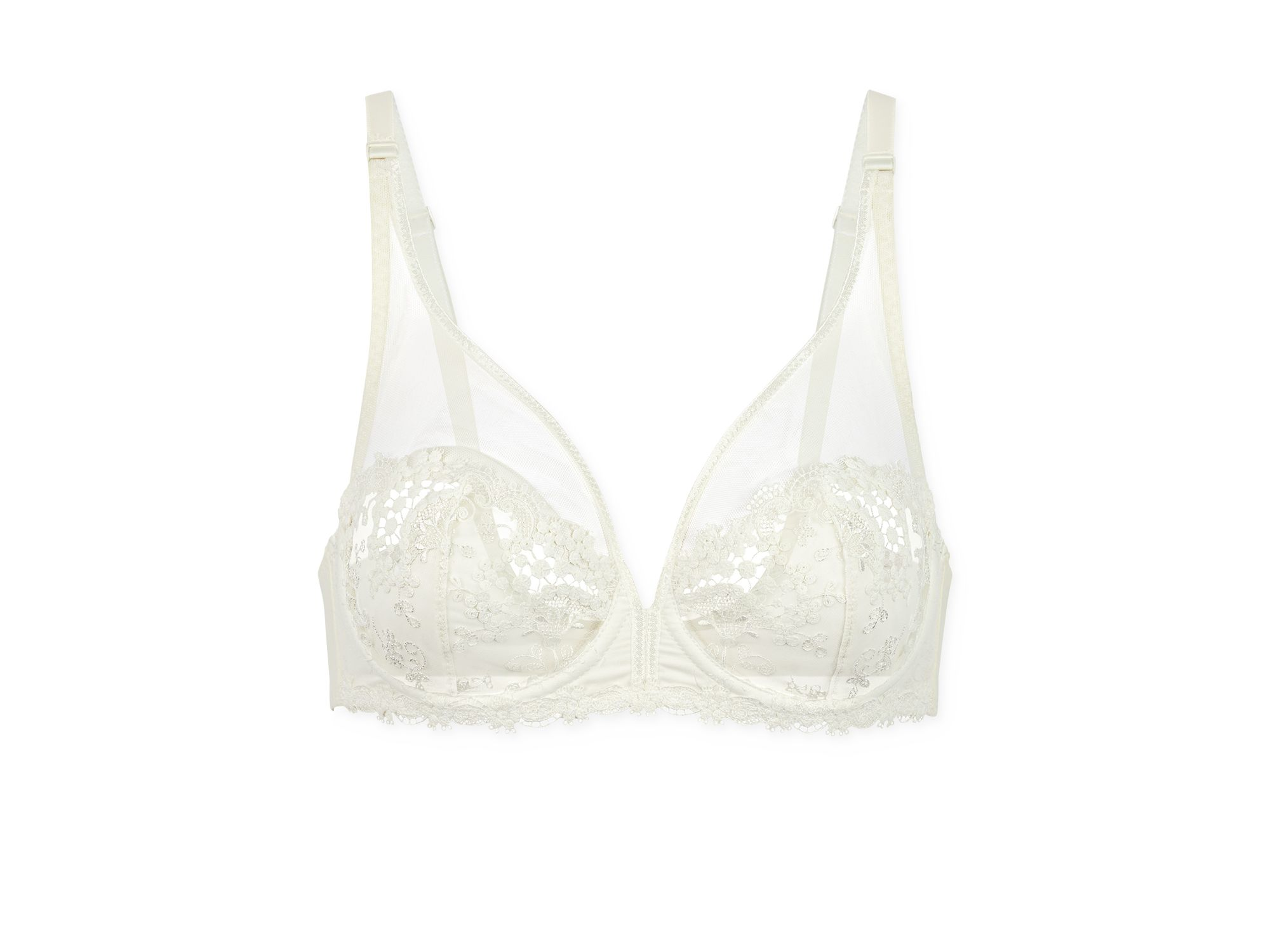 Wish Sheer Plunge Bra — Image 7