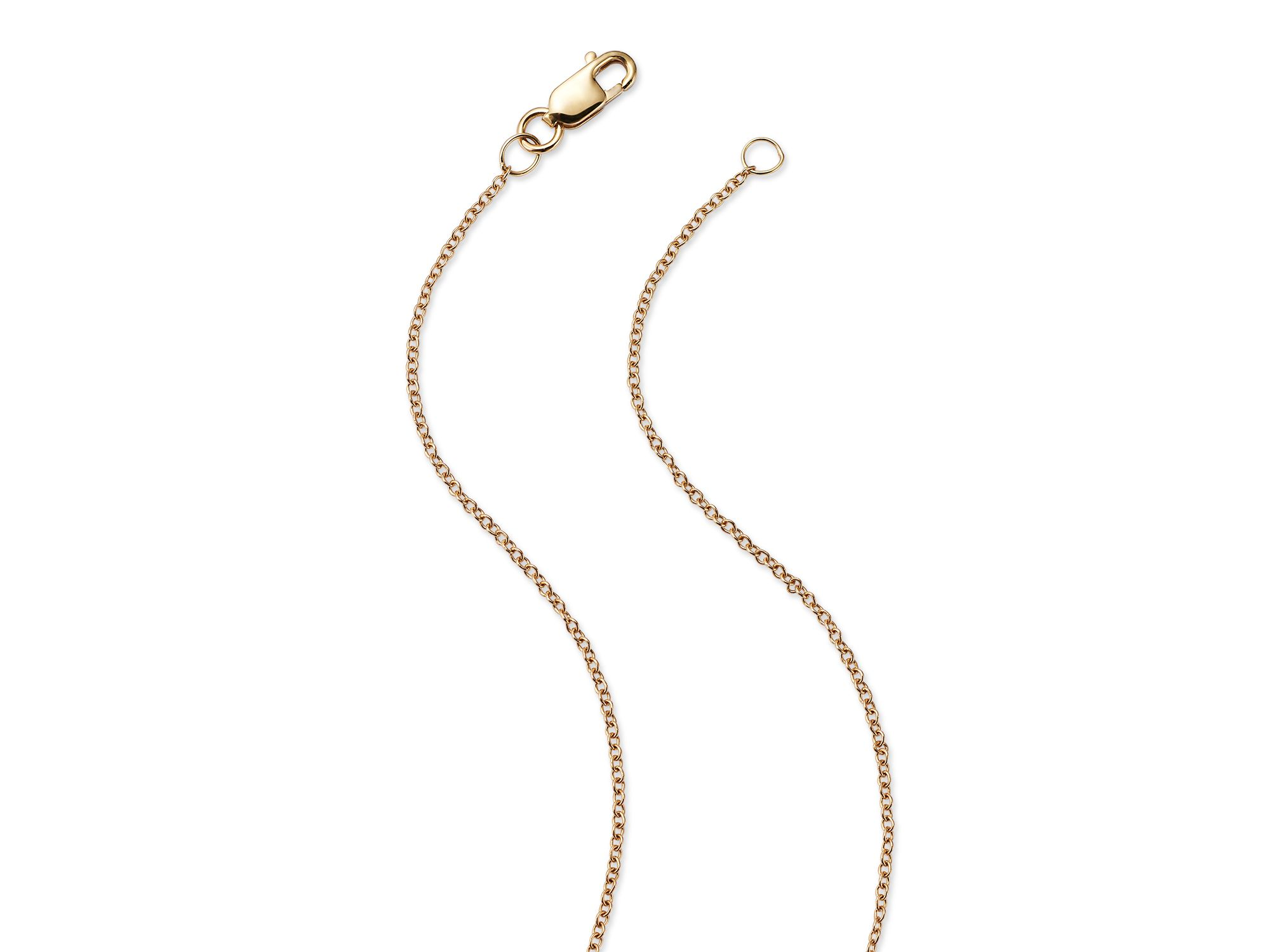 Diamond Clover Lariat Necklace in 14K Yellow Gold, 1.0 tcw — Image 4