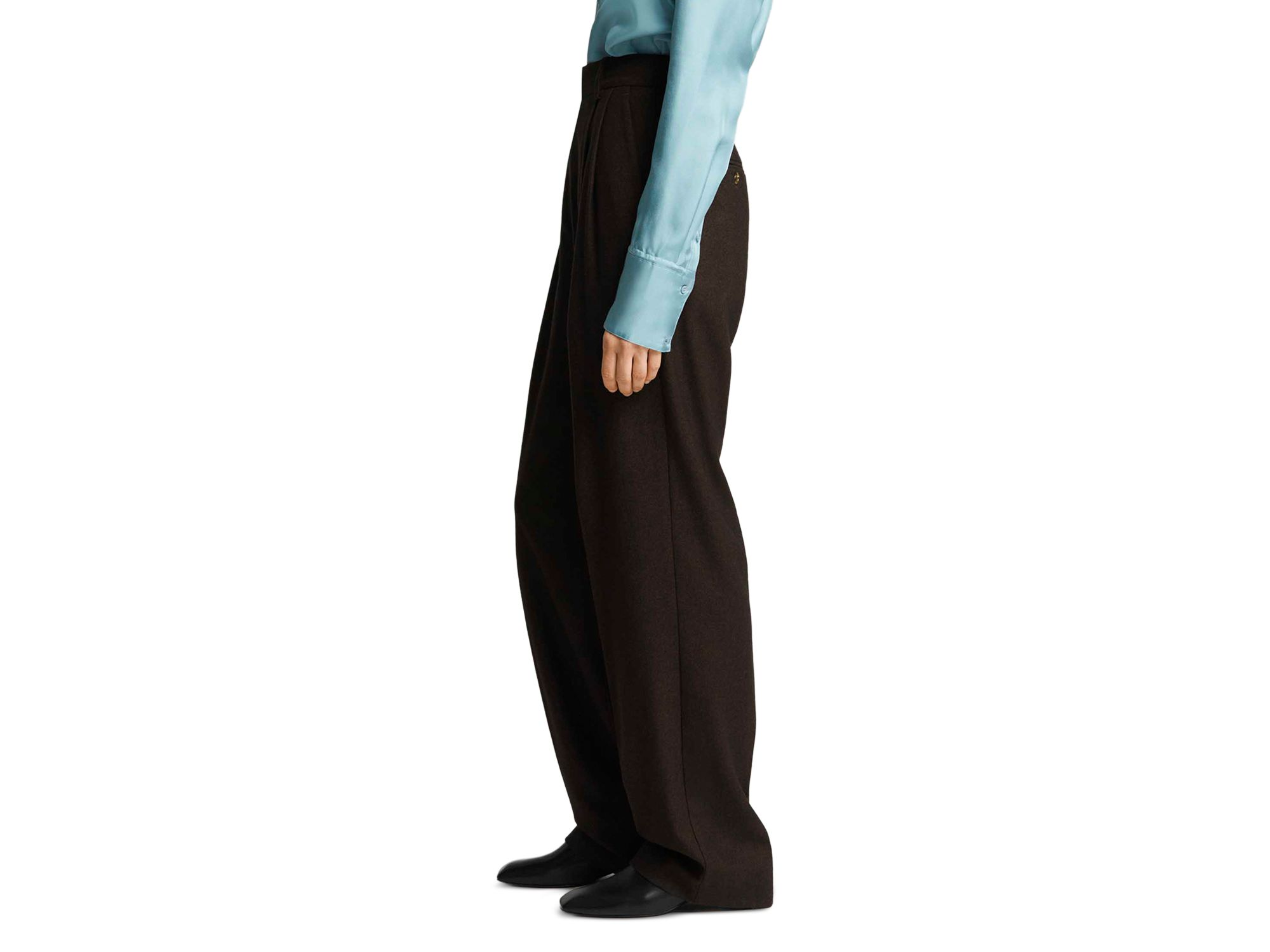 Pleated Tapered Pants — Image 6