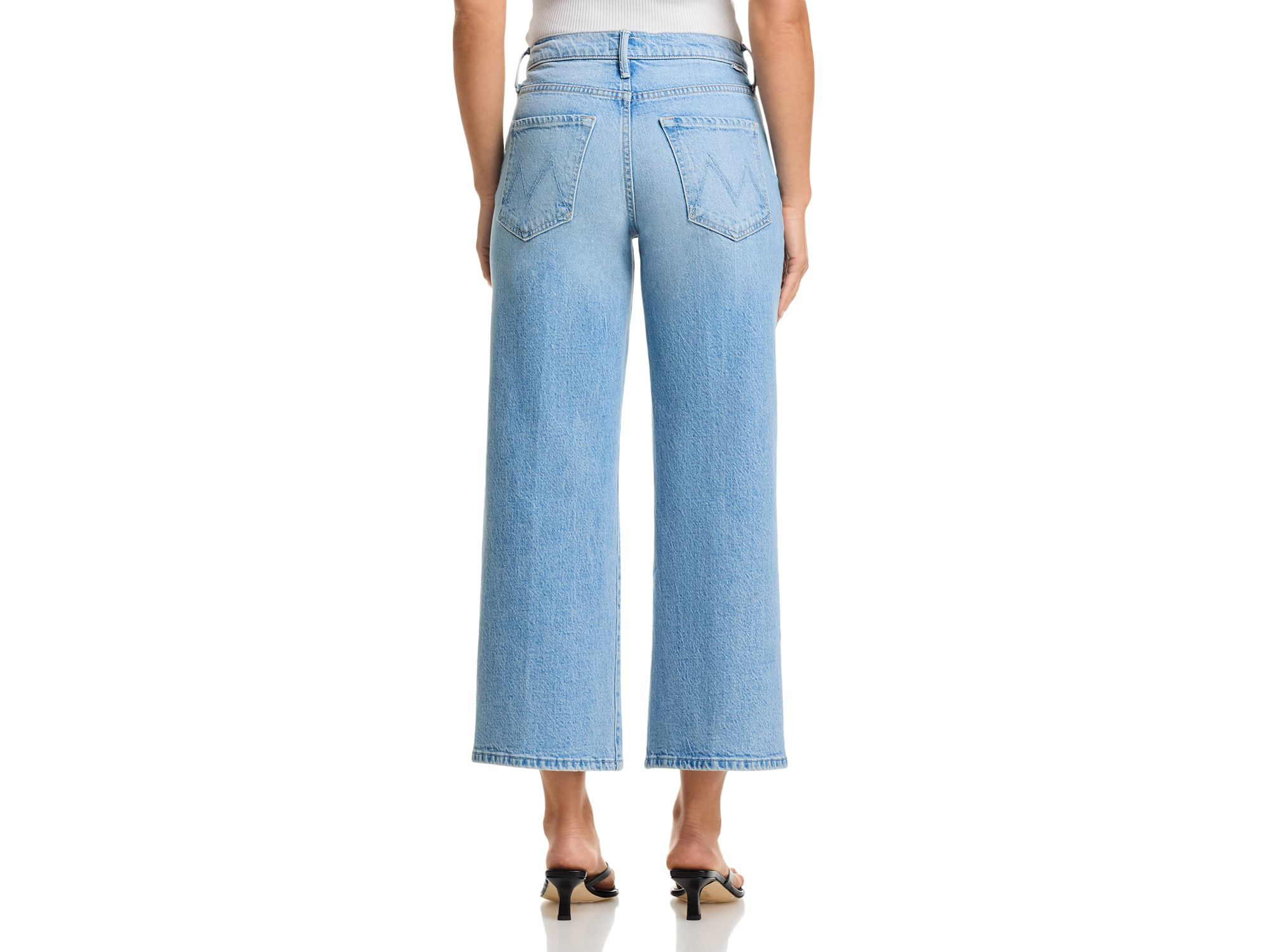 Petites Lil Mid Rise Ankle Jeans in Magic School Bus — Image 3