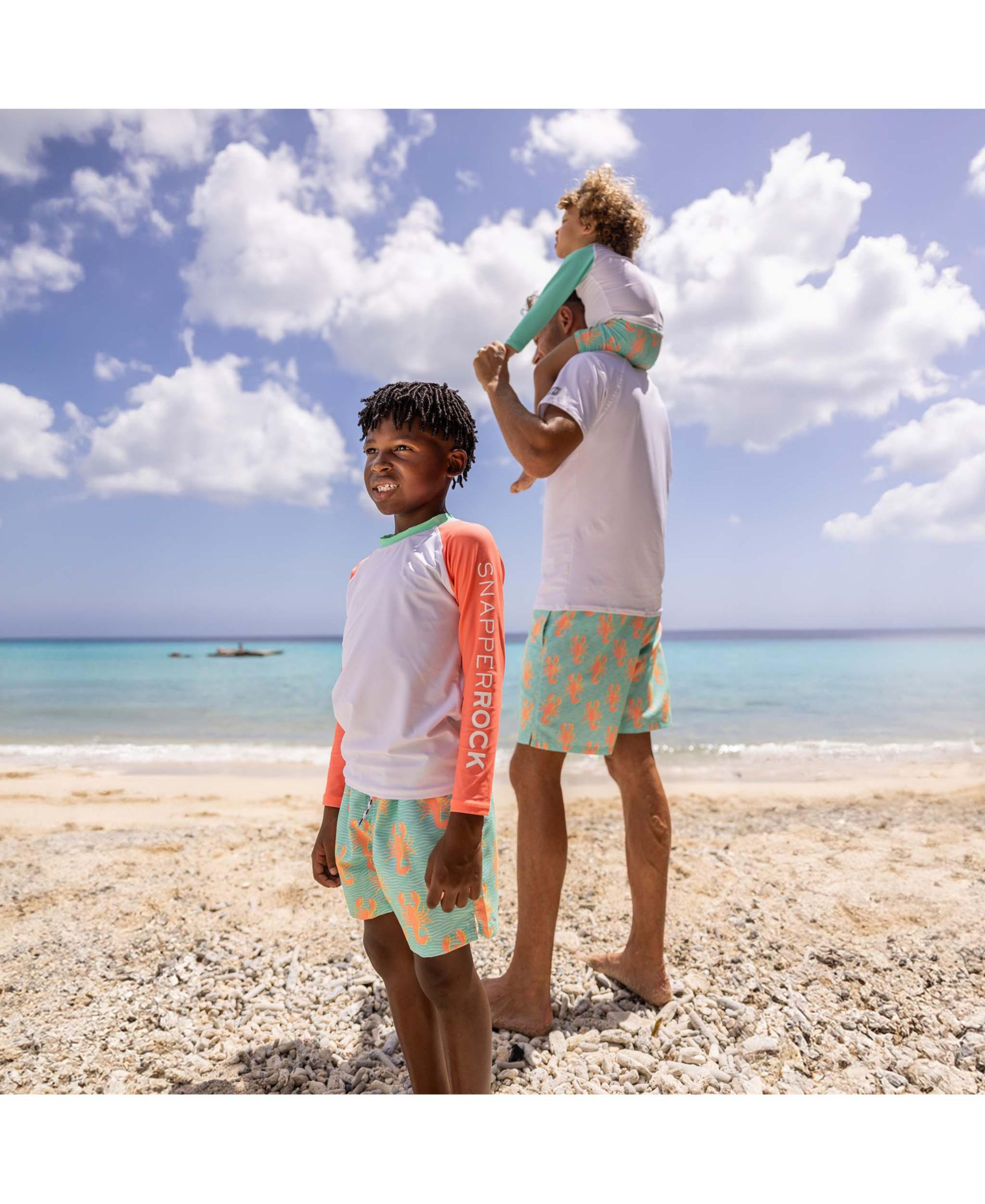 Boys' Ocean Clawed Long Sleeve Set - Baby — Image 3