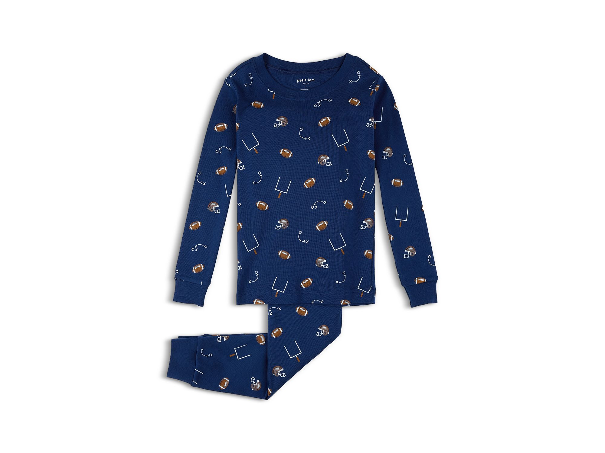 Boys' Football Play Print Pajama Set - Big Kid - Image 1