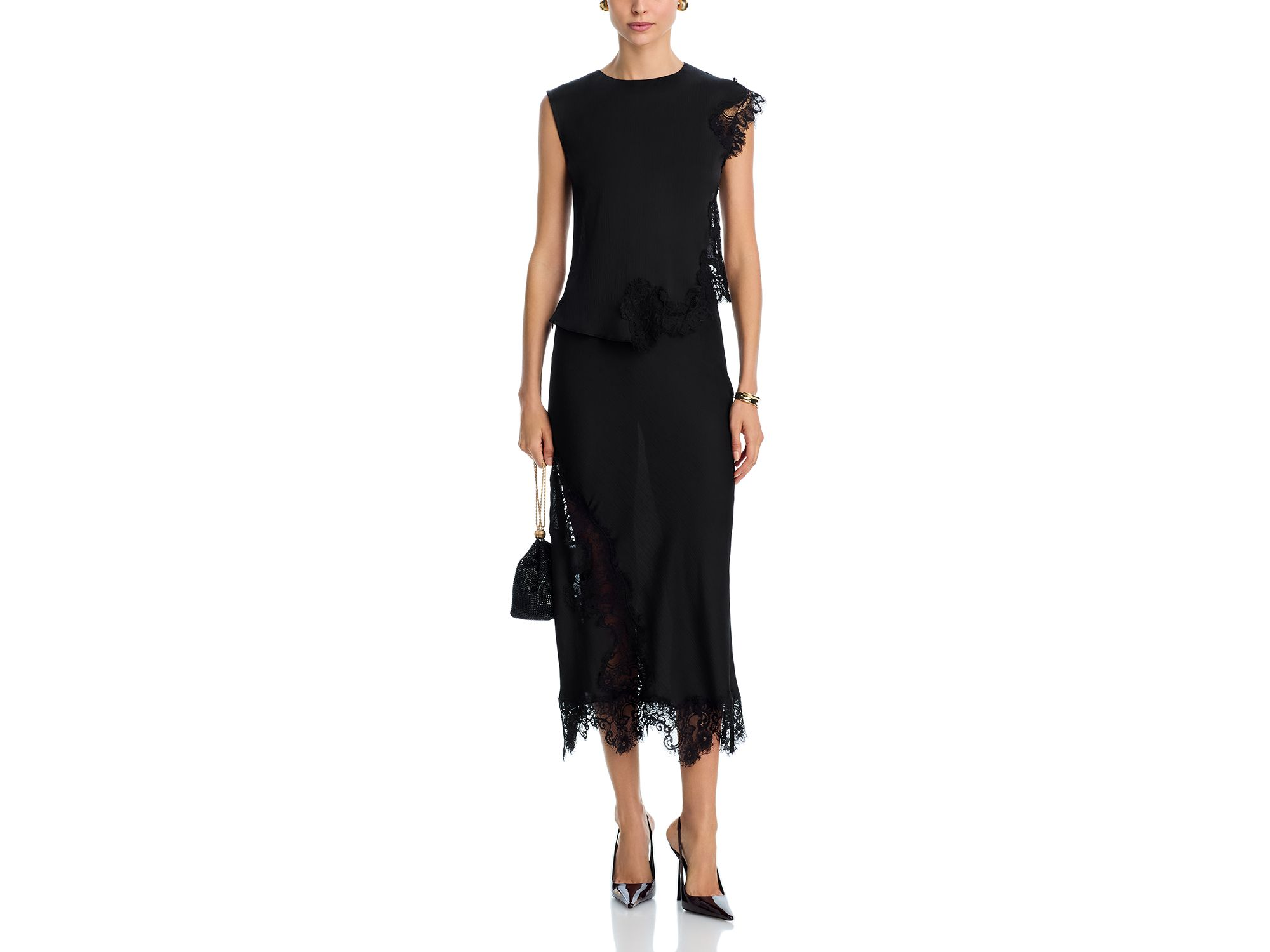 Lace Inset Slip Skirt - Exclusive — Image 6