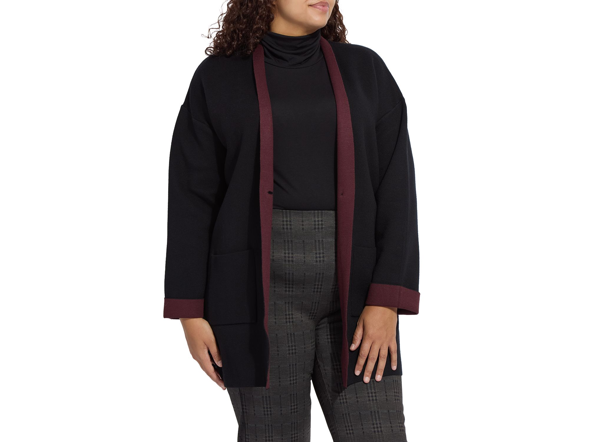 Nicolette Double Faced Cardigan — Image 7