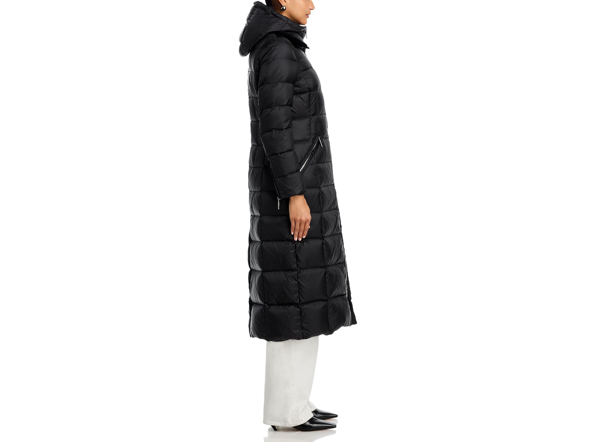 Greta Long Down Coat — Image 6