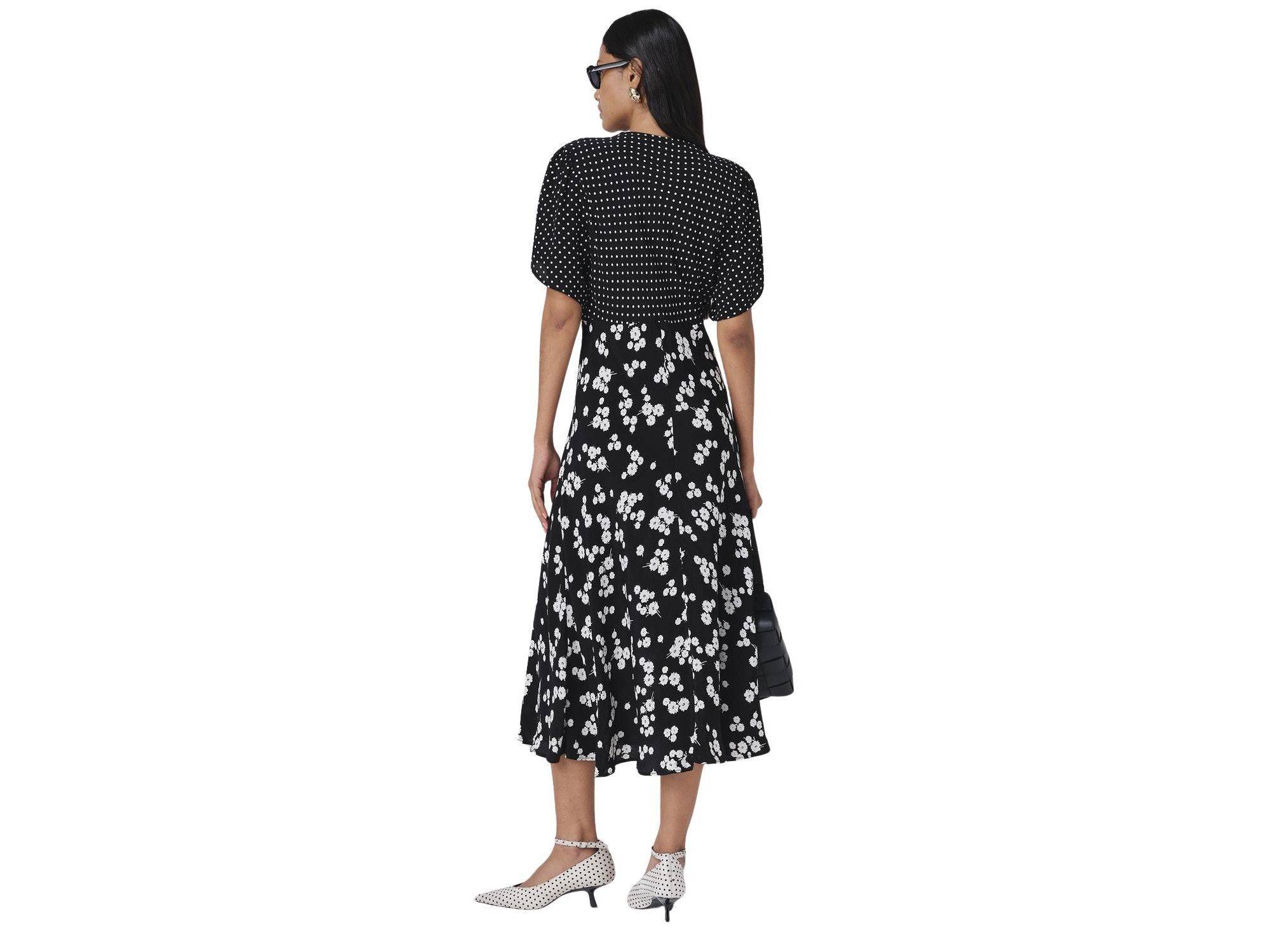 Lulu V-Neck Midi Dress — Image 4