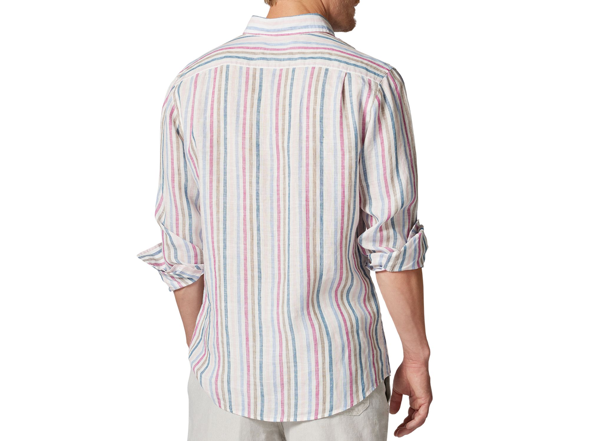 Gimmerburn Slim Fit Linen Shirt — Image 3