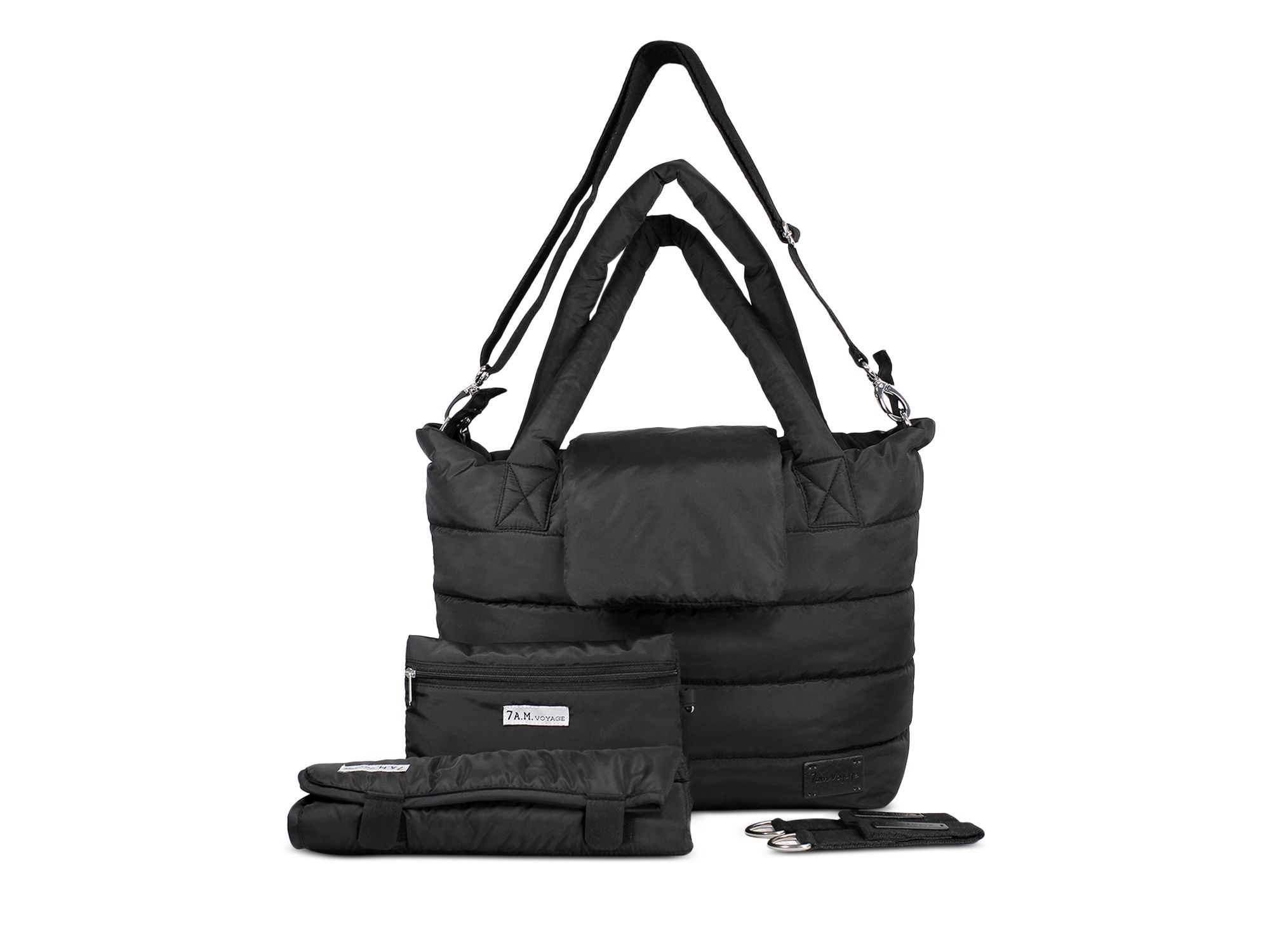 Capri Compact Diaper Tote — Image 6
