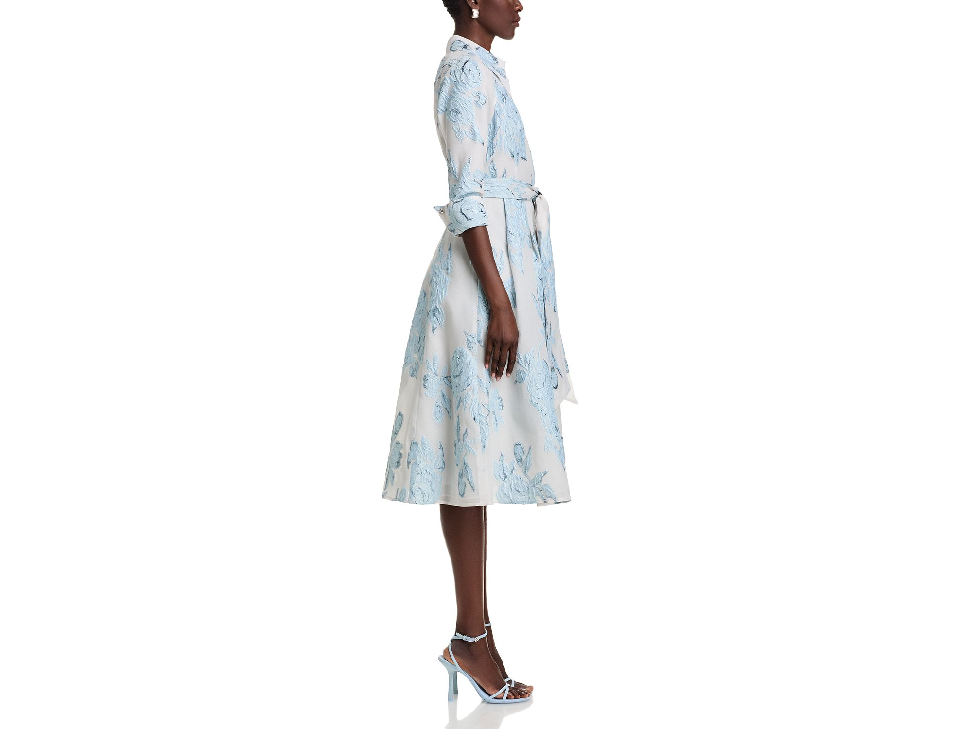 Jacquard Shirt Dress — Image 5