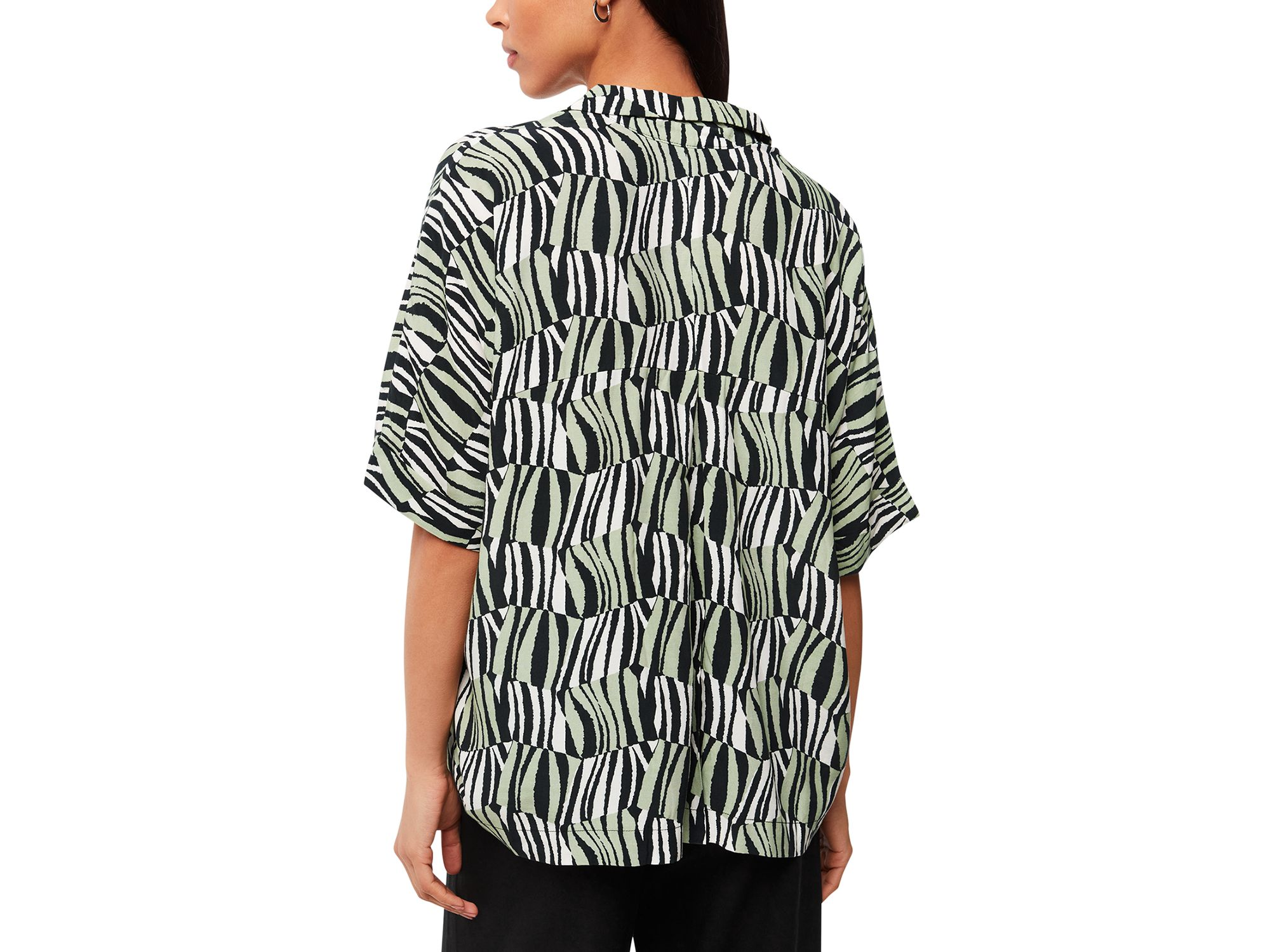 Checkerboard Tiger Boxy Shirt — Image 5