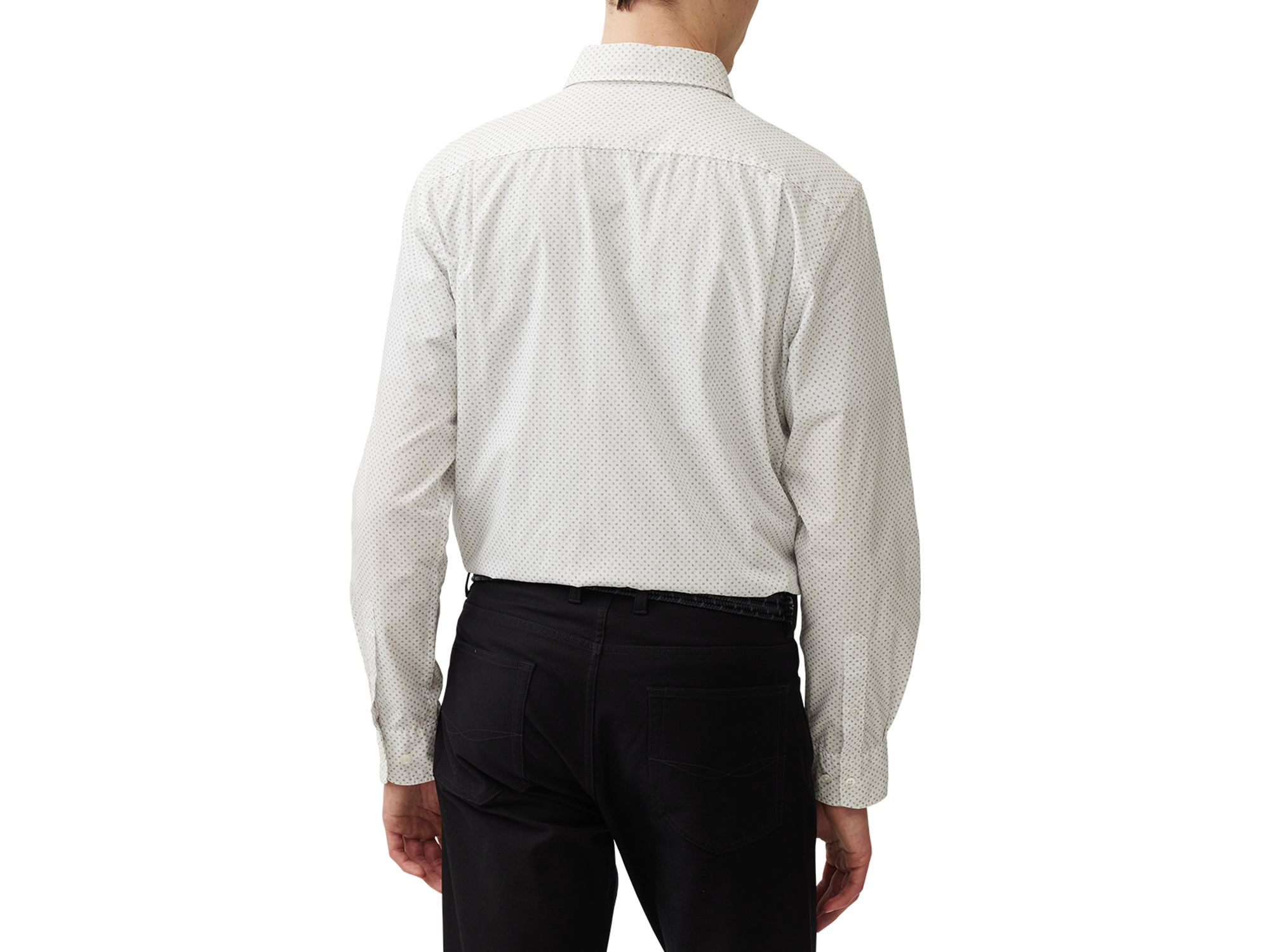 Middle Peak Button Front Shirt — Image 3