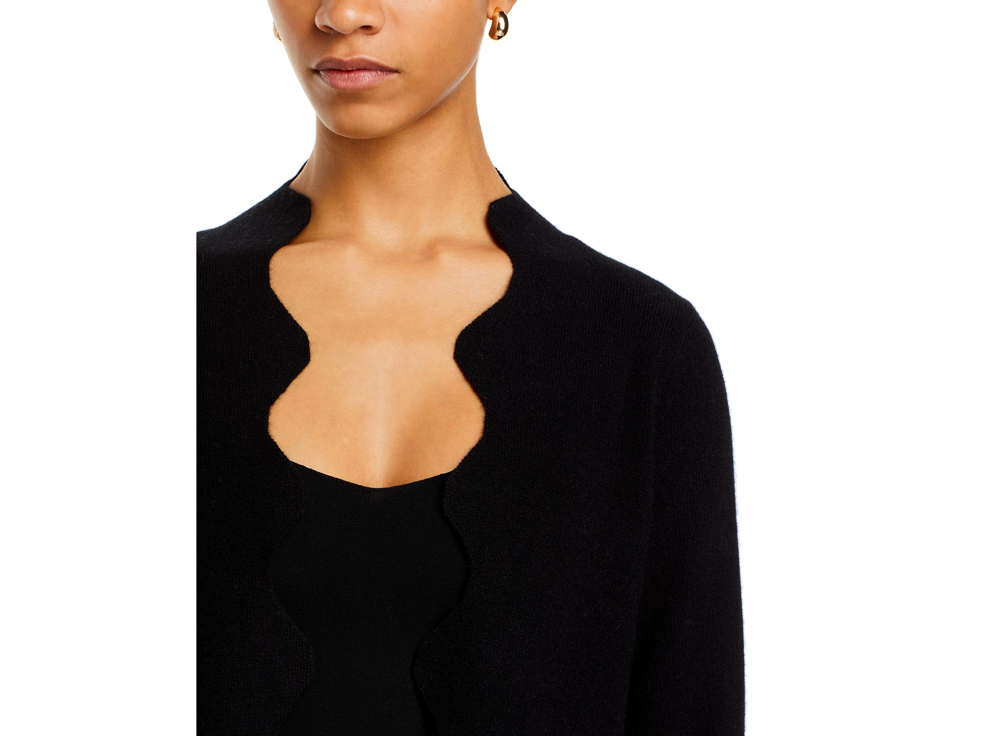 Scalloped Cardigan - Exclusive — Image 3