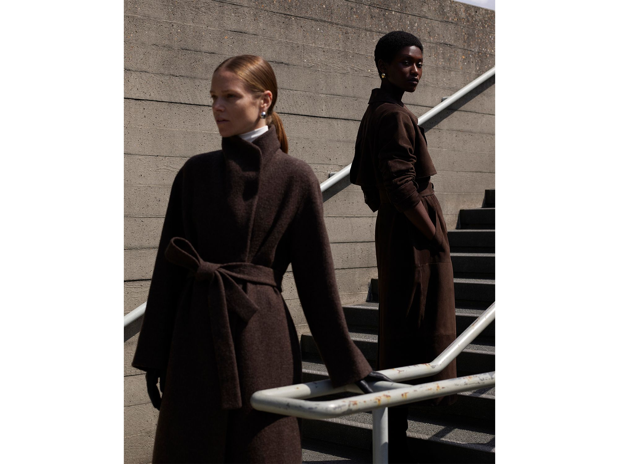 Morgan Funnel Neck Coat — Image 3