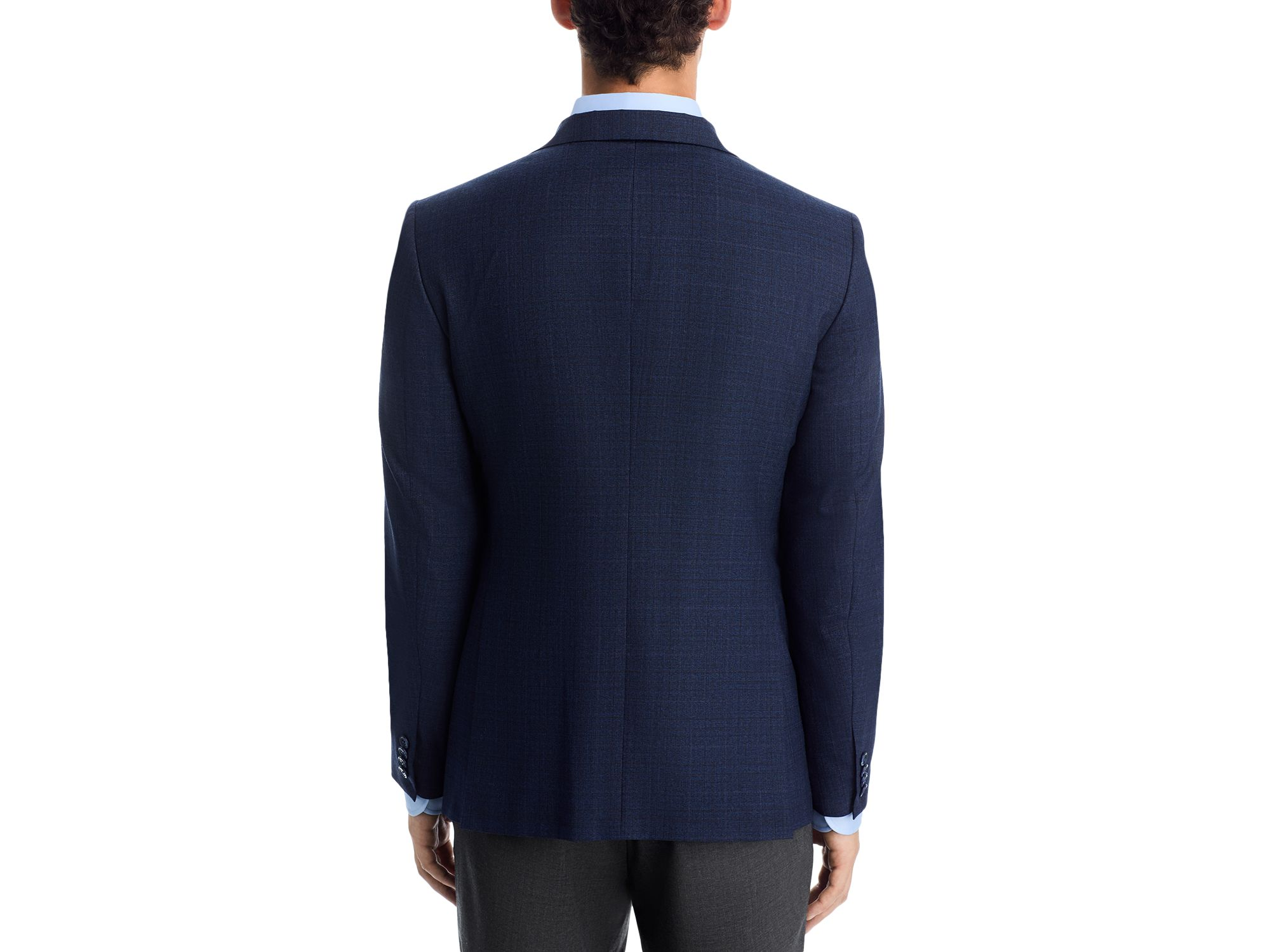 Slim Fit Tonal Plaid Sport Coat — Image 4