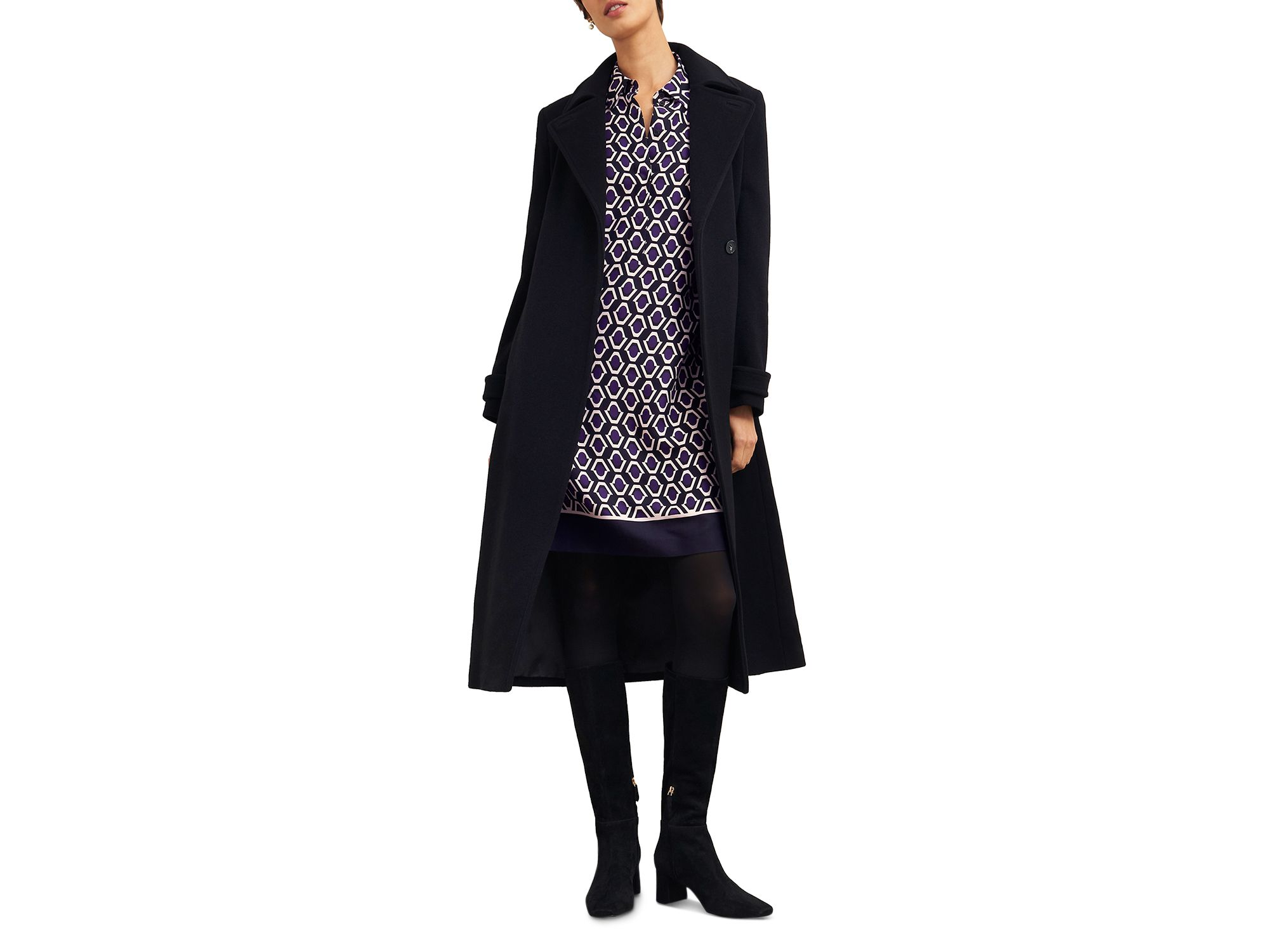Marciella Printed Tunic Dress — Image 9