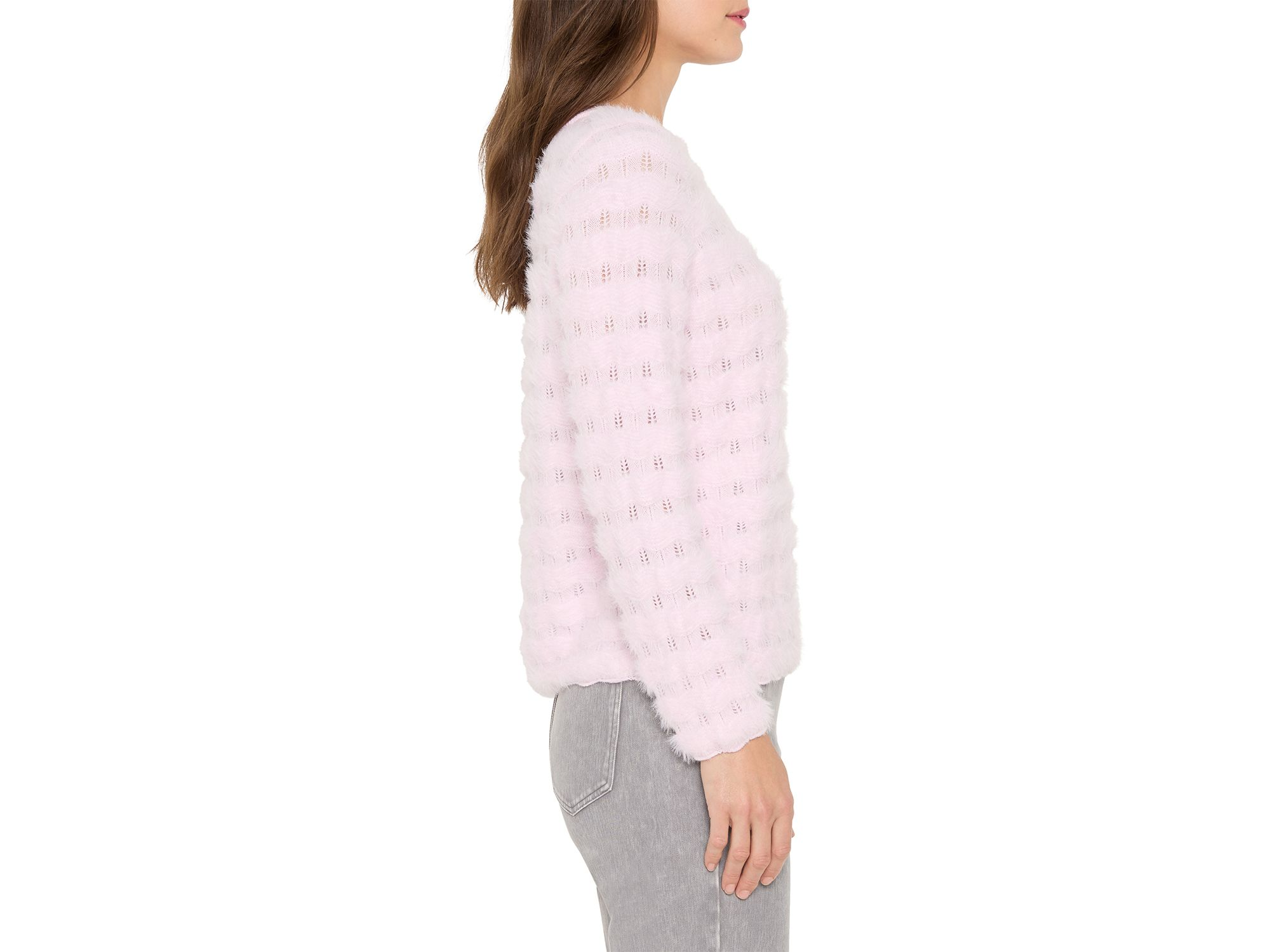 Cozy Waves Striped Sweater — Image 3
