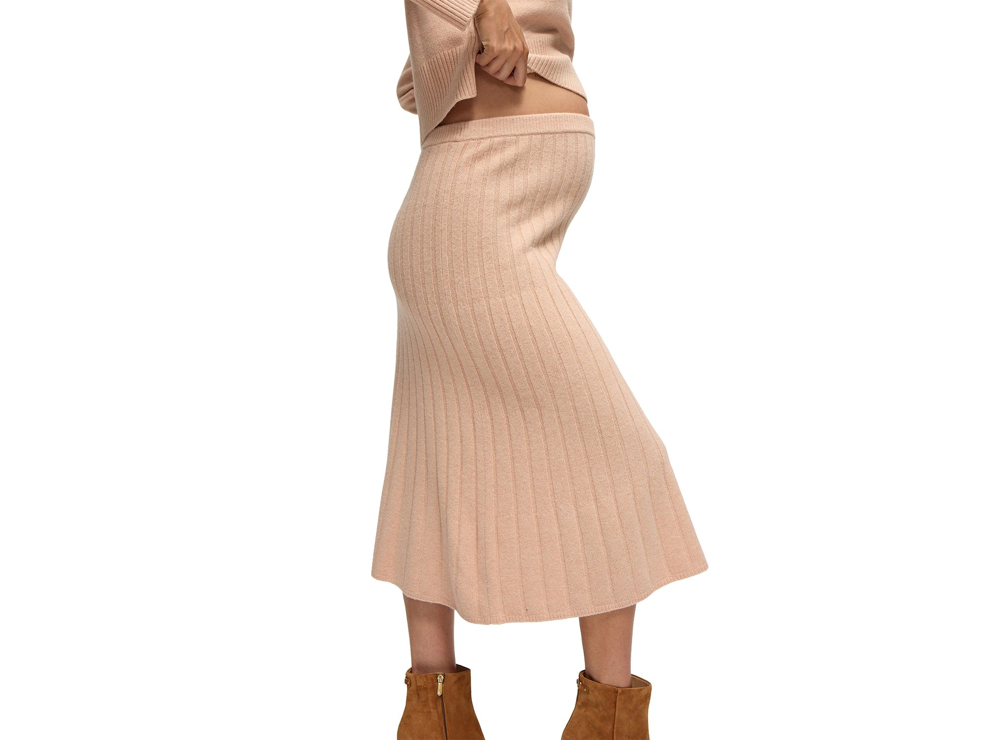 A Line Maternity Sweater Skirt — Image 3