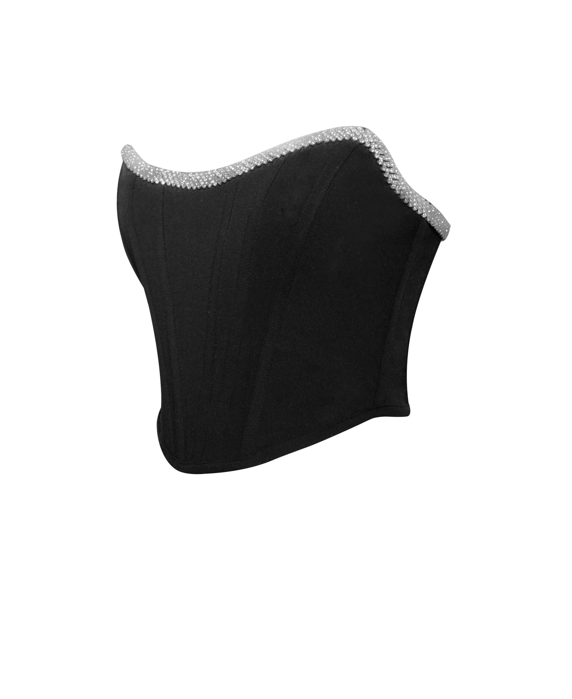 Melanie Corset Top With Crystal Trim — Image 4