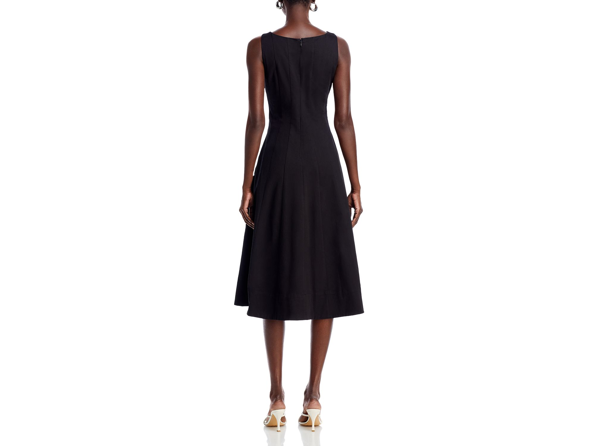 Paneled Midi Dress - Exclusive — Image 8