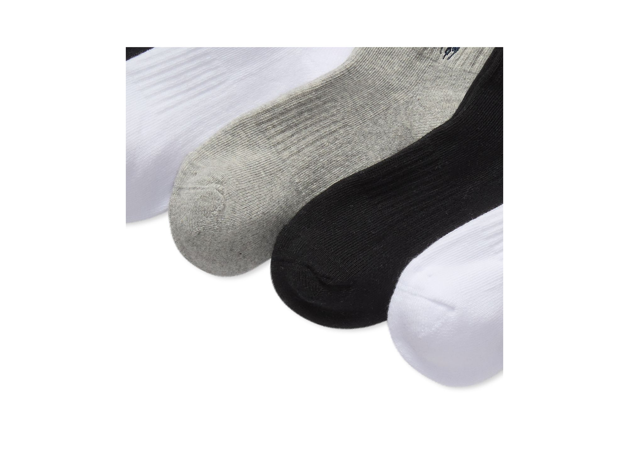 Boys' Performance Cushioned Quarter Crew Socks - Little Kid, Big Kid — Image 3