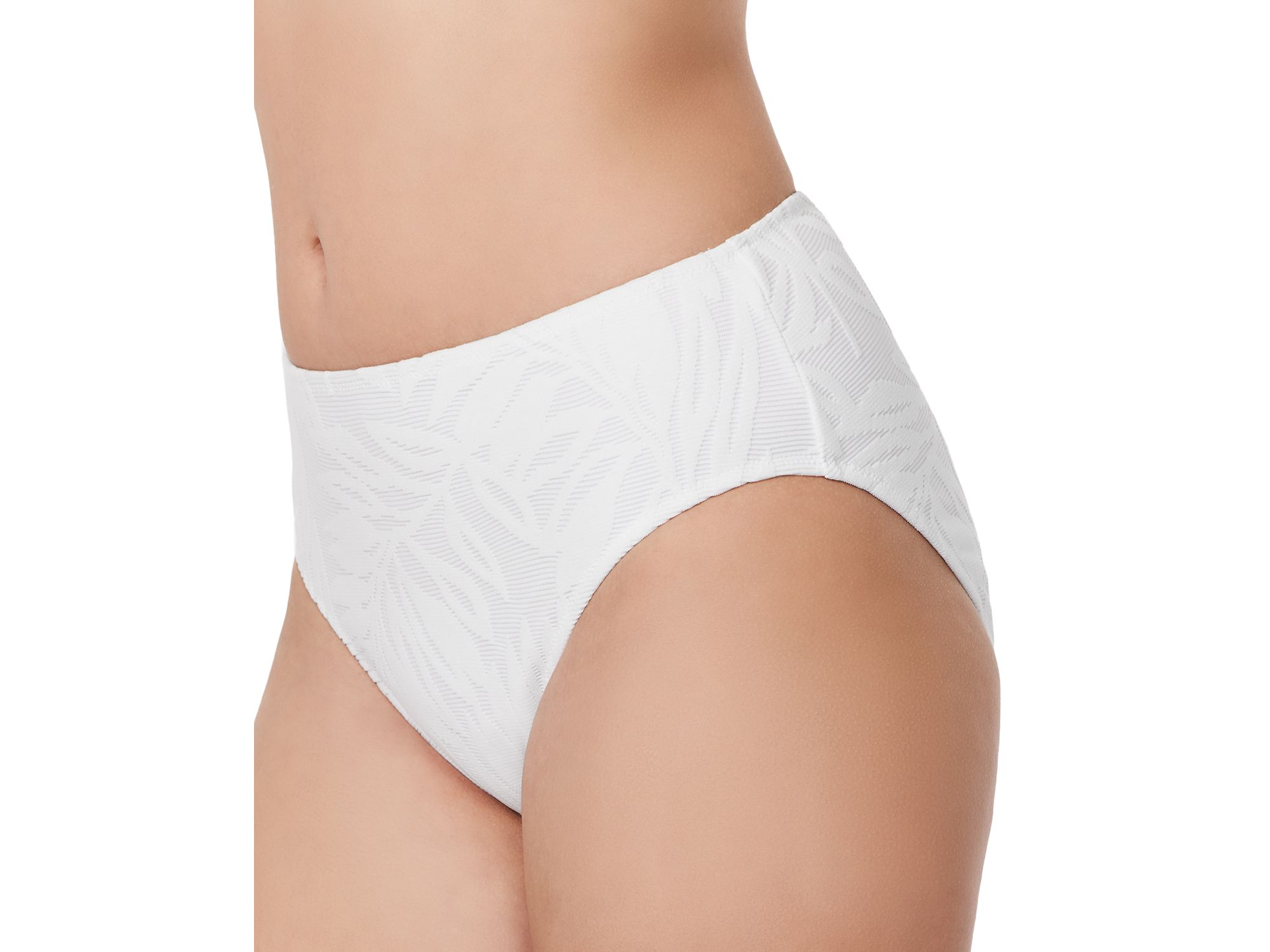 Skyfall Mid Rise Lace Bikini Bottom — Image 3