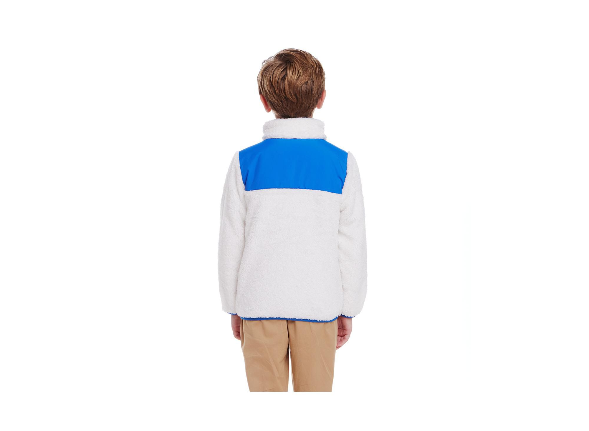 Boys' SpongeBob SquarePants x Bikini Bottom Buddies Sherpa Jacket with Printed Patch Pocket - Little Kid — Image 4