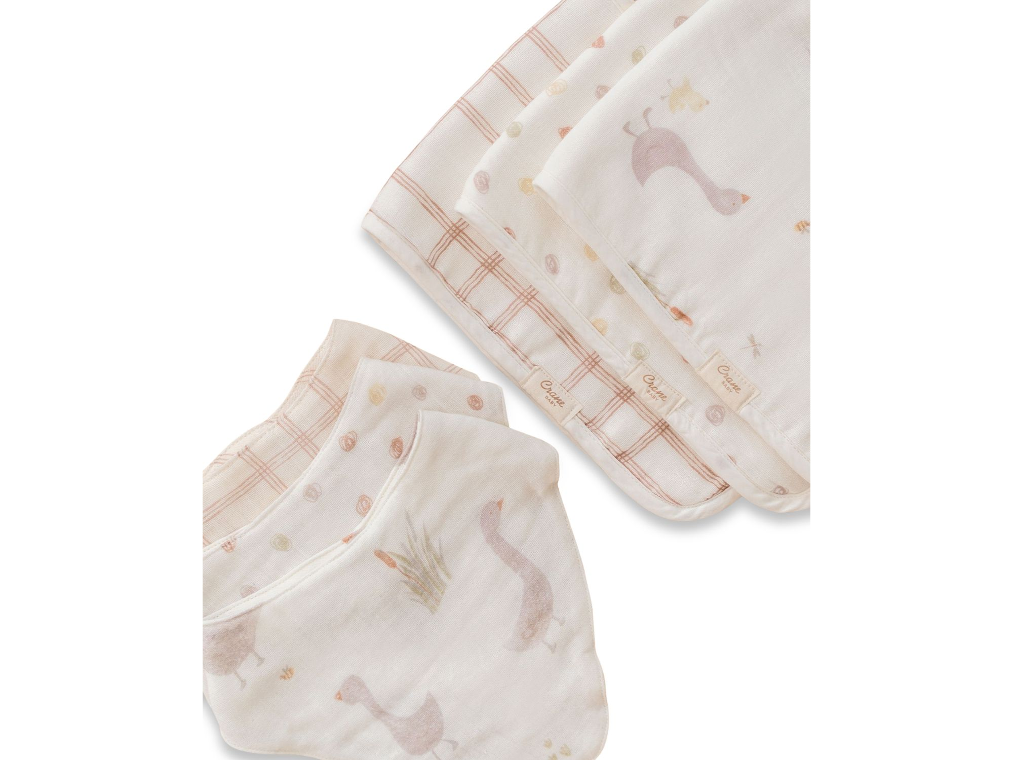Unisex Charlie Bibs Set, 3 Pack — Image 3