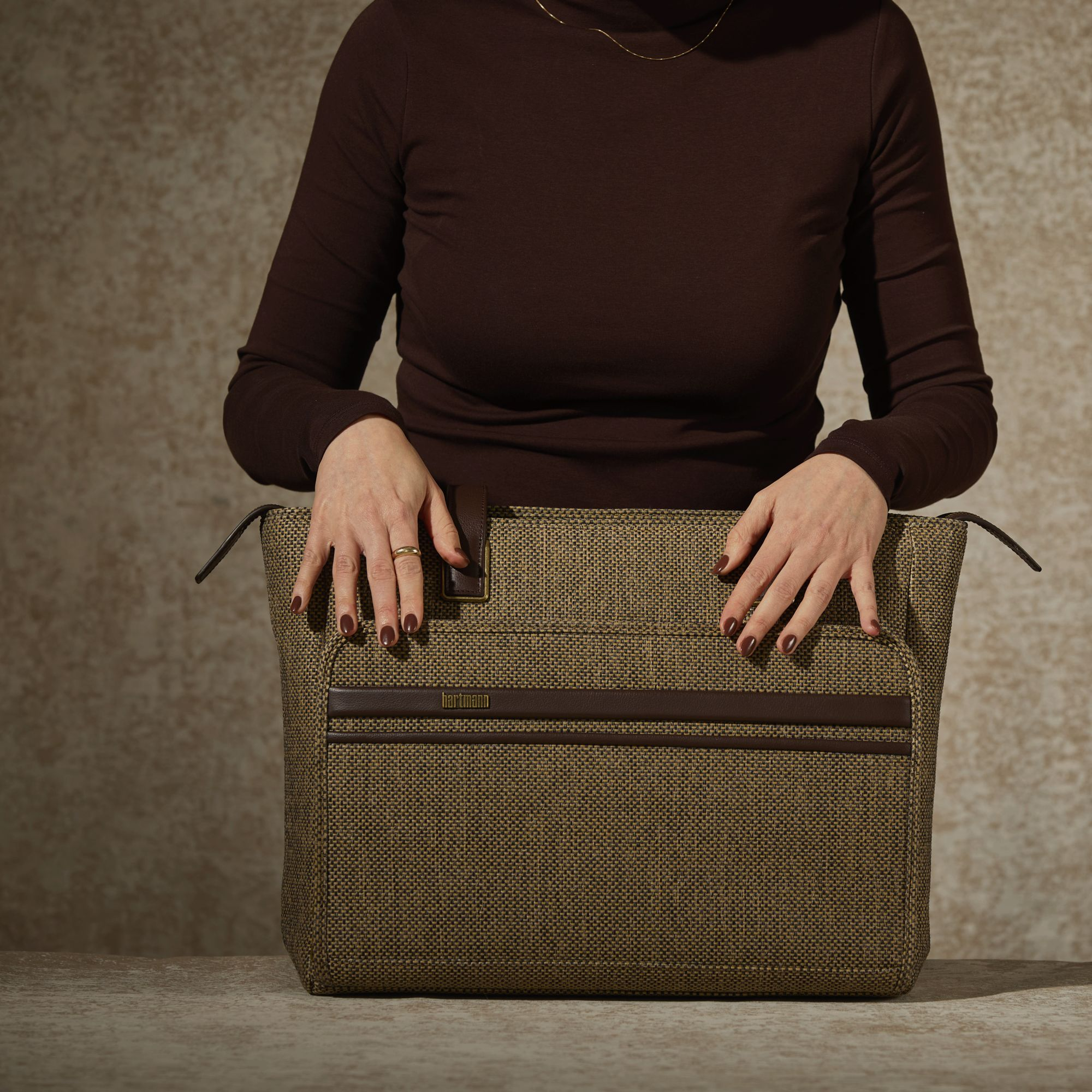 Tweed Collection Carryall Tote Bag — Image 4