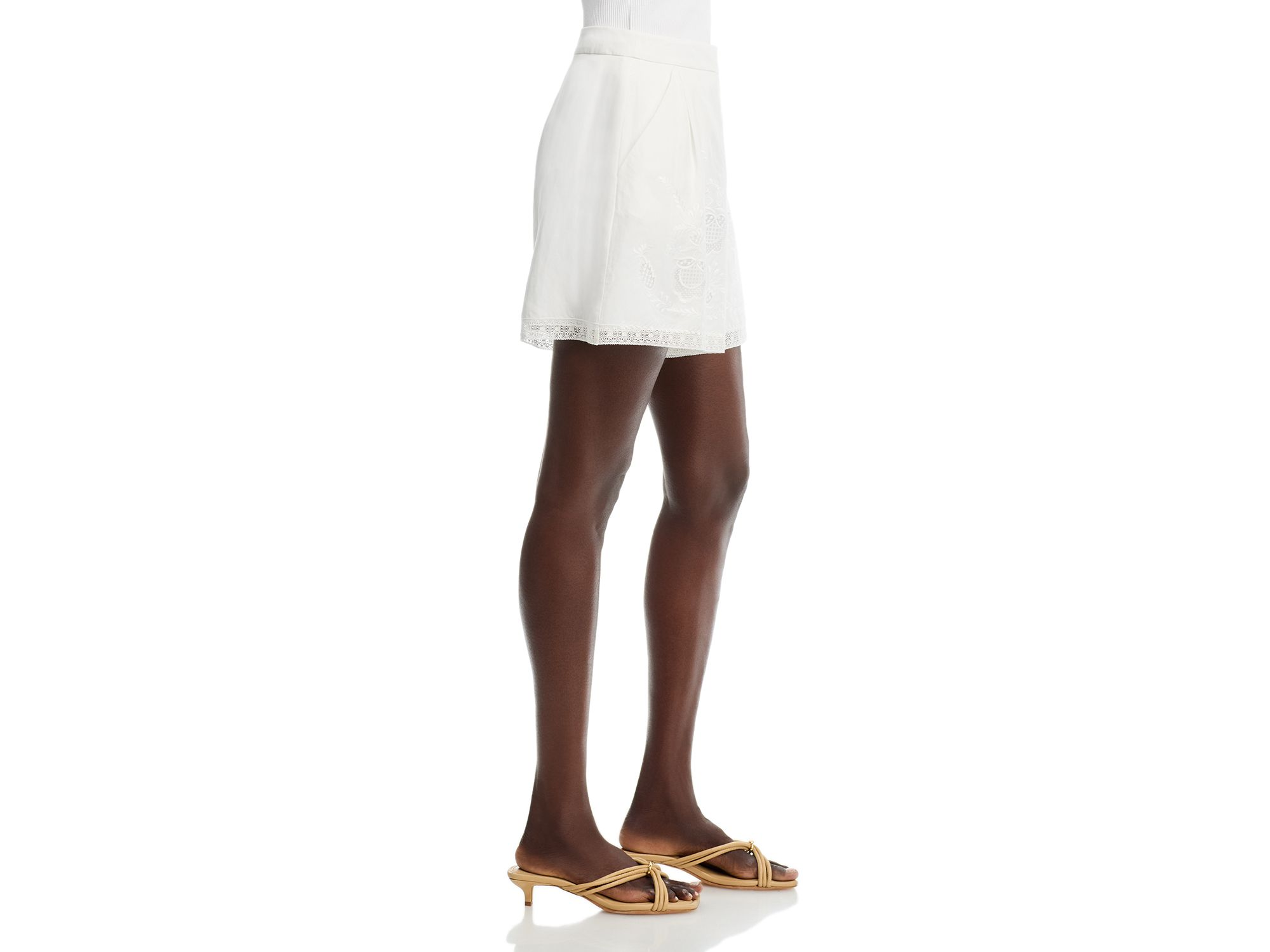 Nero Embroidered Shorts — Image 5