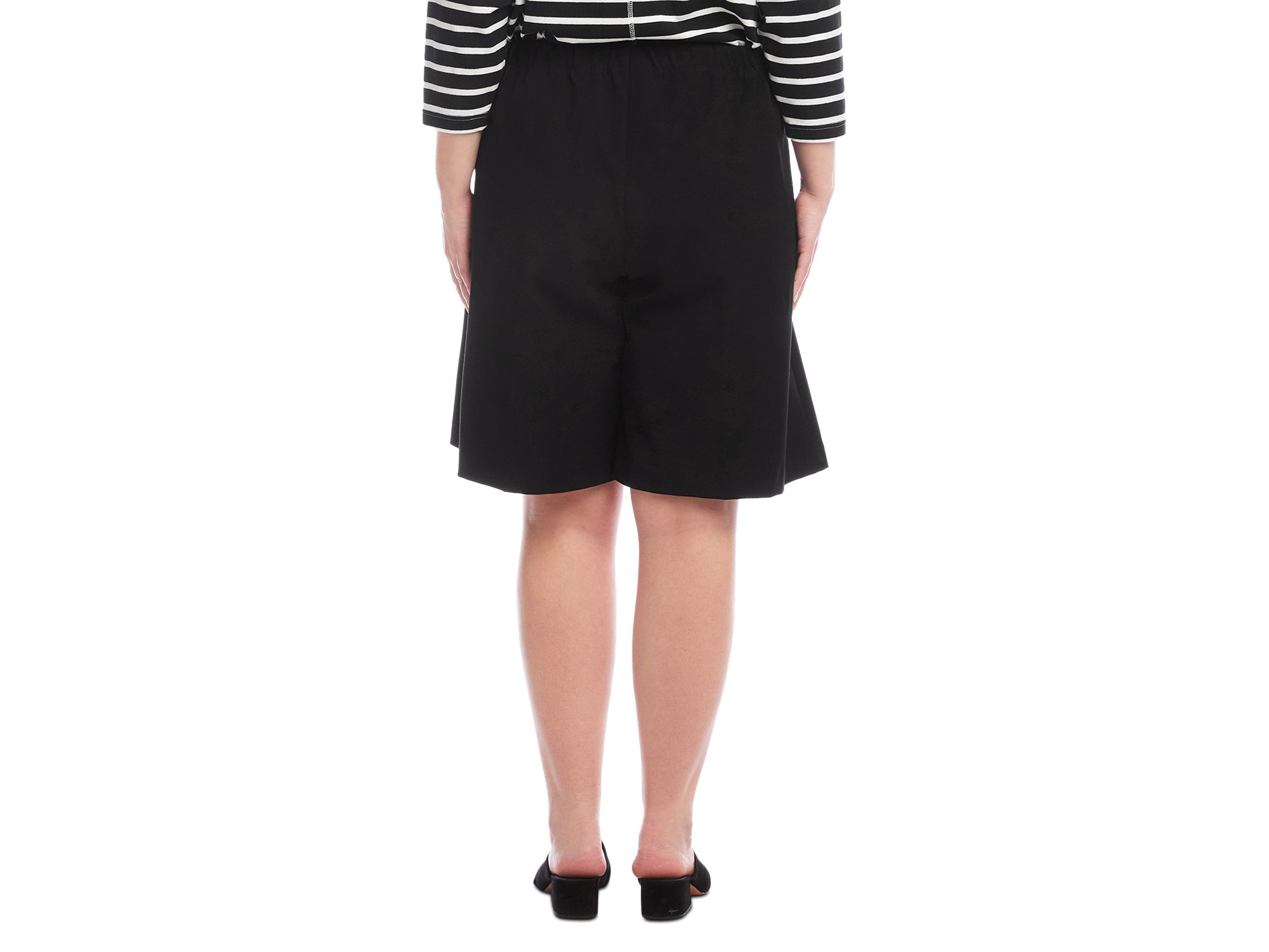 Plus Size A Line Shorts — Image 3