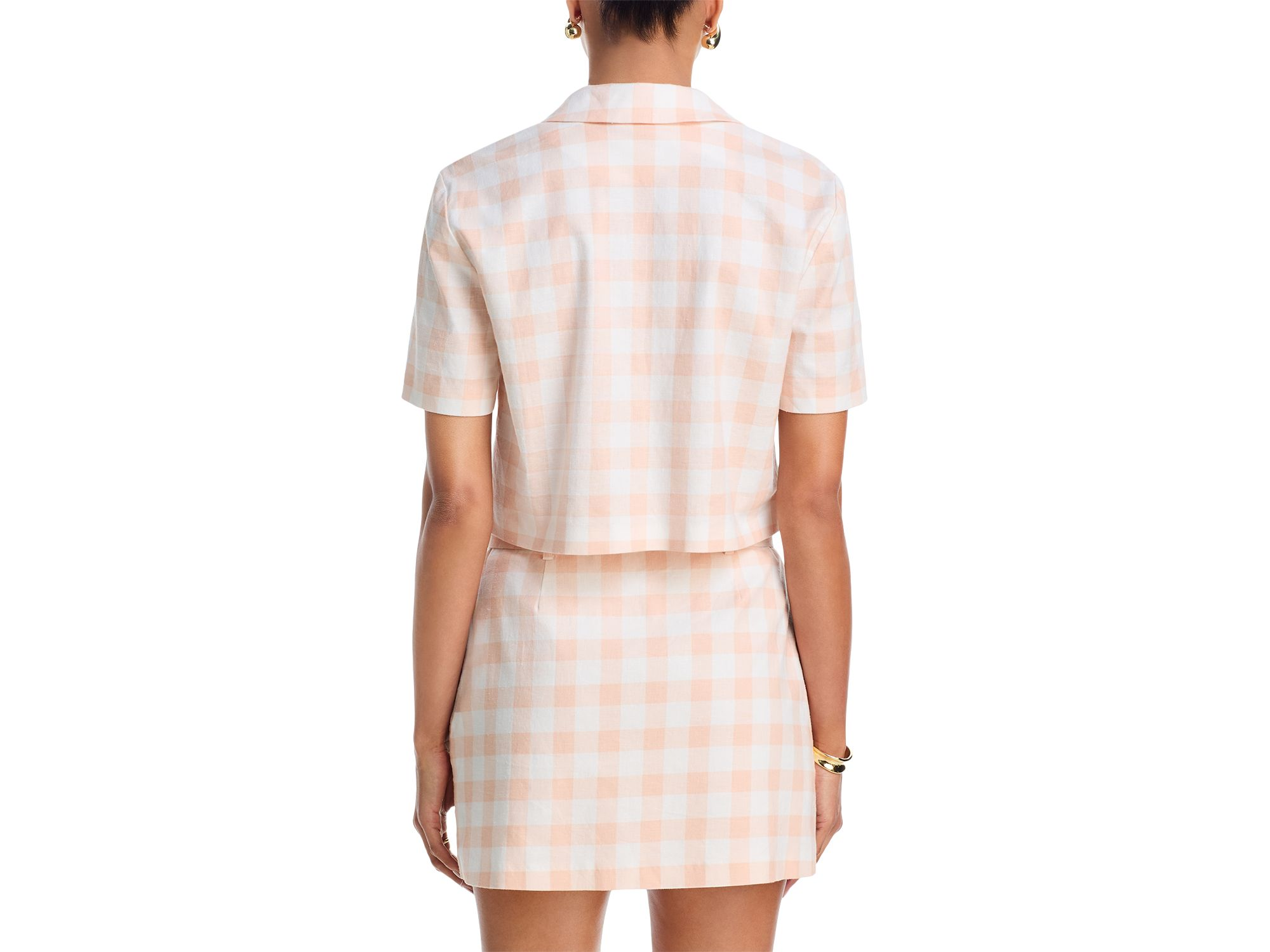 Aspen Cropped Shirt & Mini Skirt — Image 5